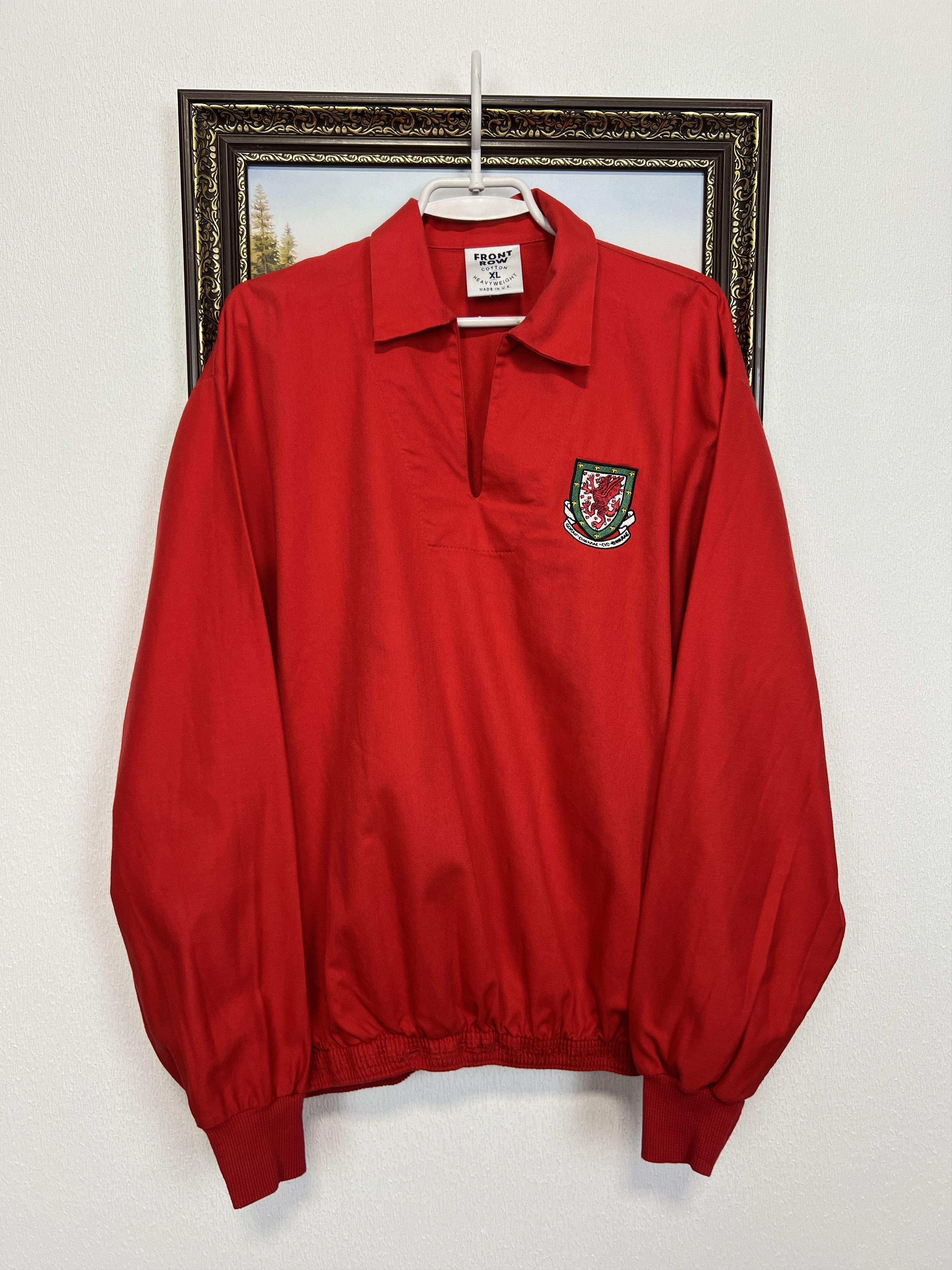 Vintage Vintage 90's Wales Football Jacket Soccer National Track Top Size US XL / EU 56 / 4 - 2 Thumbnail