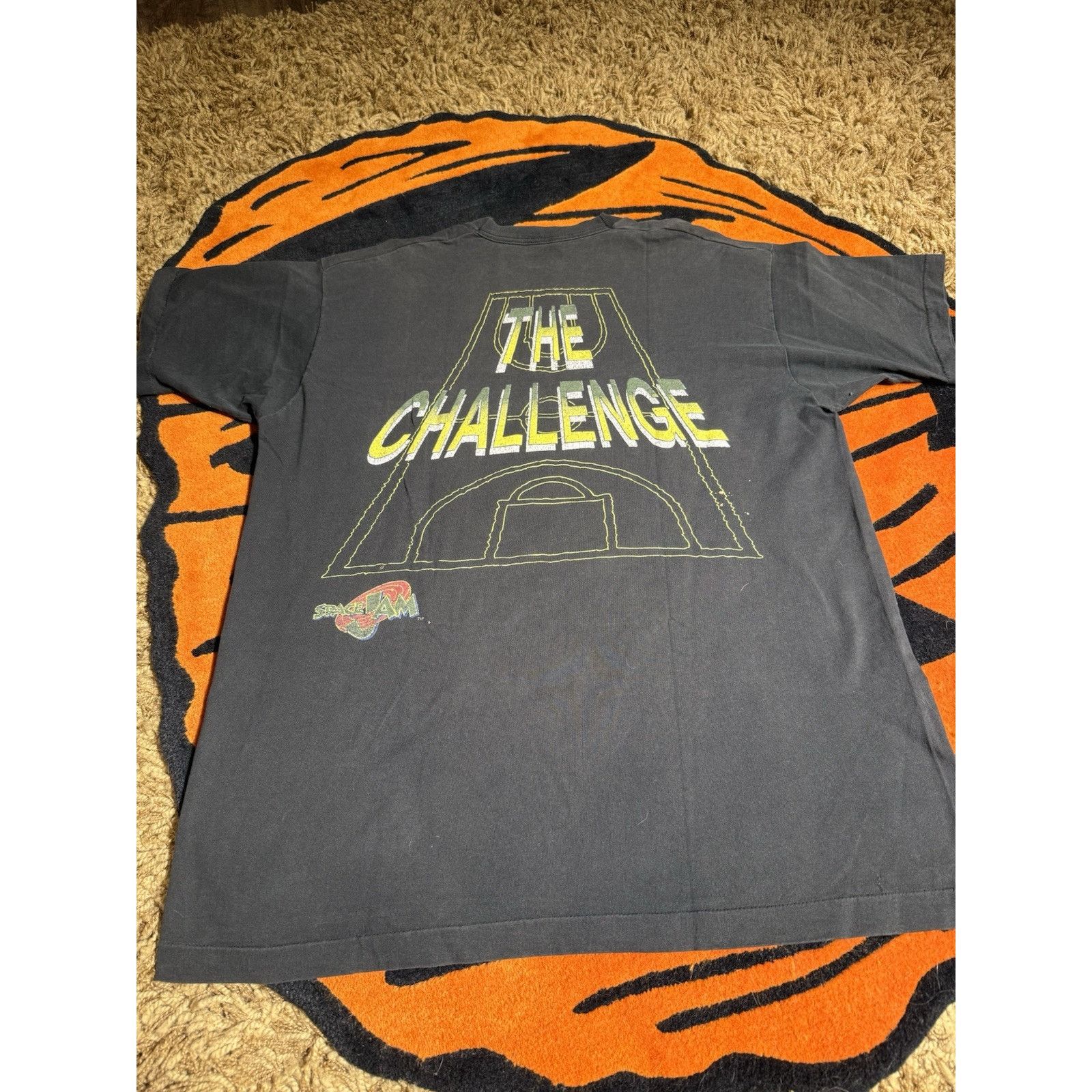 Vintage Vintage Swackhammer Space Jam Loony Tunes Aop Shirt Jordan Size US XL / EU 56 / 4 - 2 Thumbnail