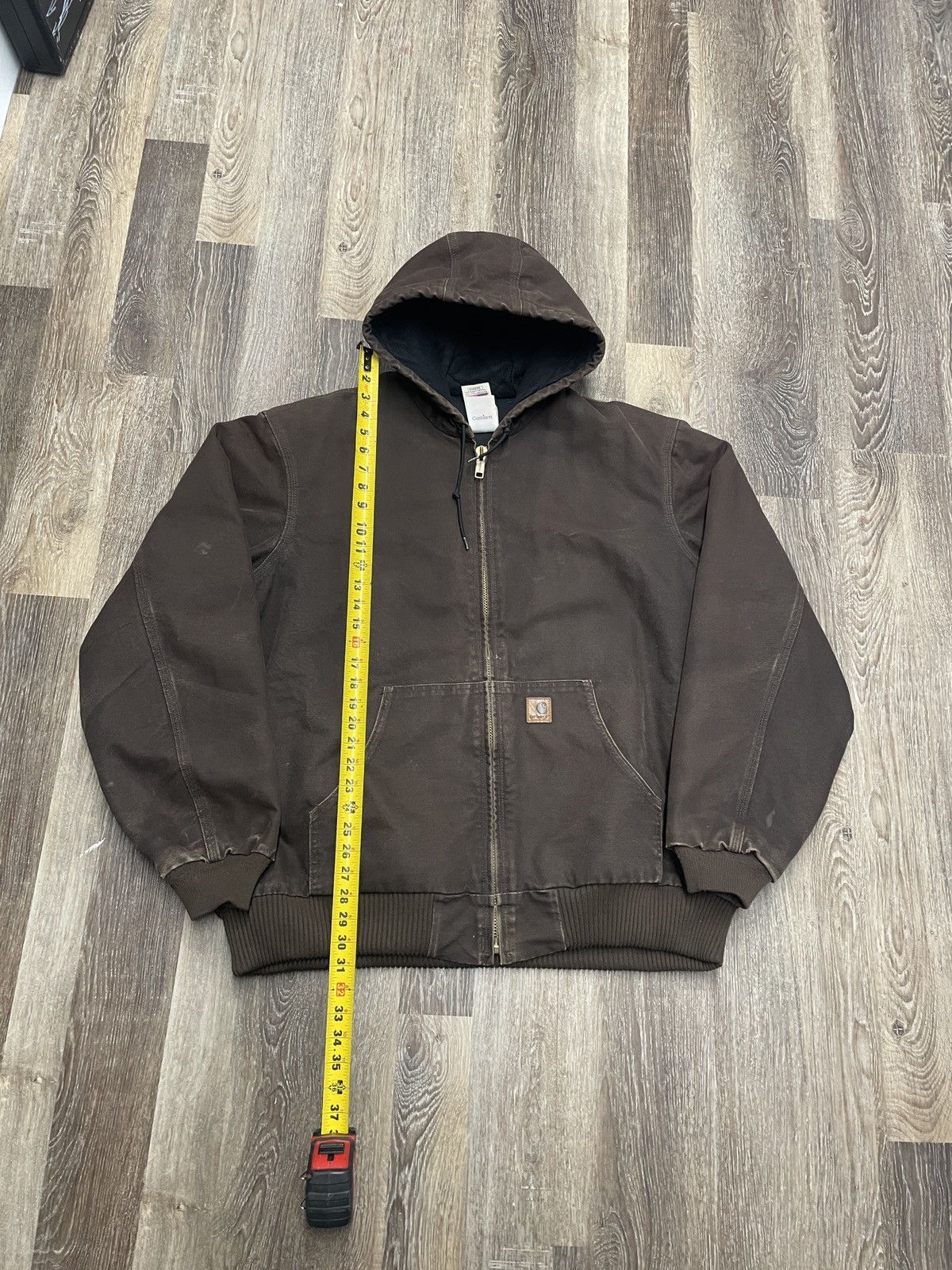 Carhartt Carhartt j130 DKB Hooded Jacket Size US XL / EU 56 / 4 - 9 Thumbnail