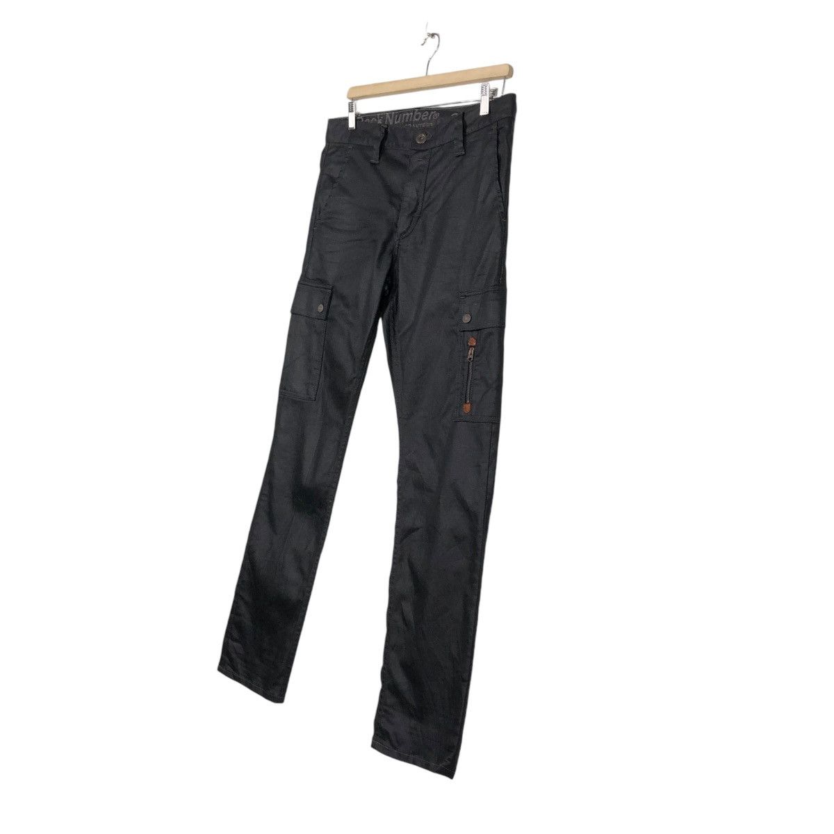 Hysteric Glamour 🔥VINTAGE BIKER PANTS WAXED DESIGN BACK NUMBER Size US 34 / EU 50 - 4 Thumbnail