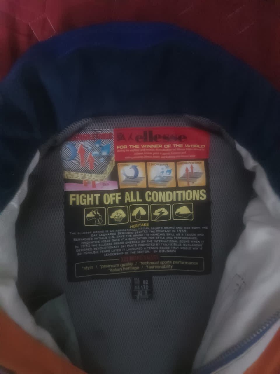 Ellesse Ellese france ski team jacket Size US M / EU 48-50 / 2 - 5 Thumbnail