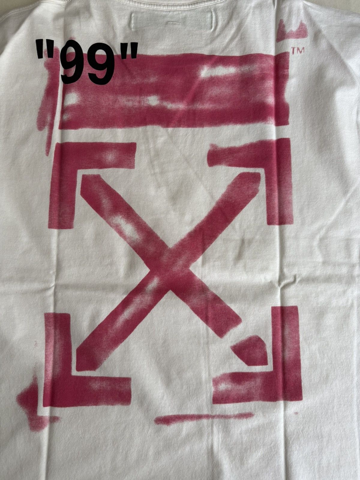 Off-White Off-White “Impressionism” White T-Shirt Size US L / EU 52-54 / 3 - 2 Thumbnail
