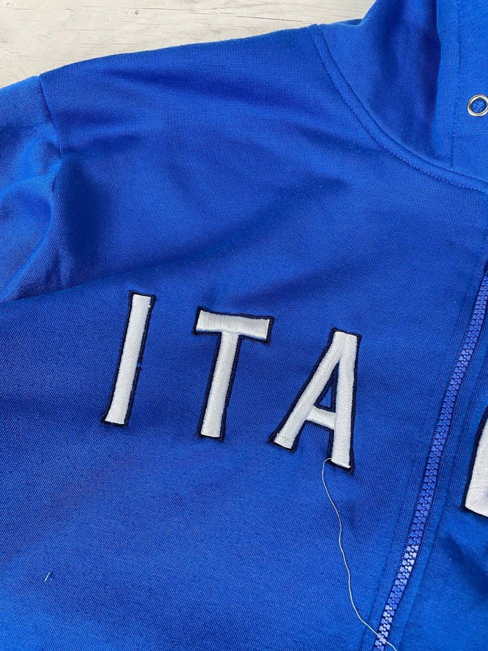 Vintage Vintage Italy Big Logo Full Zip Hoodie Soccer Y2K Size US XXL / EU 58 / 5 - 6 Thumbnail