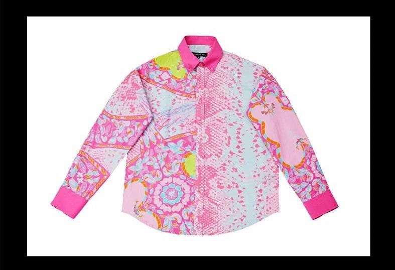 Other Malaysia Pattern Multi-color Button Up Shirt Size US M / EU 48-50 / 2 - 1 Thumbnail