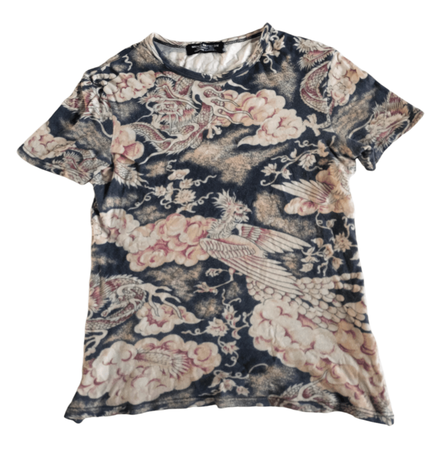 Batsu Tattoo Stretch mesh Top shirt
