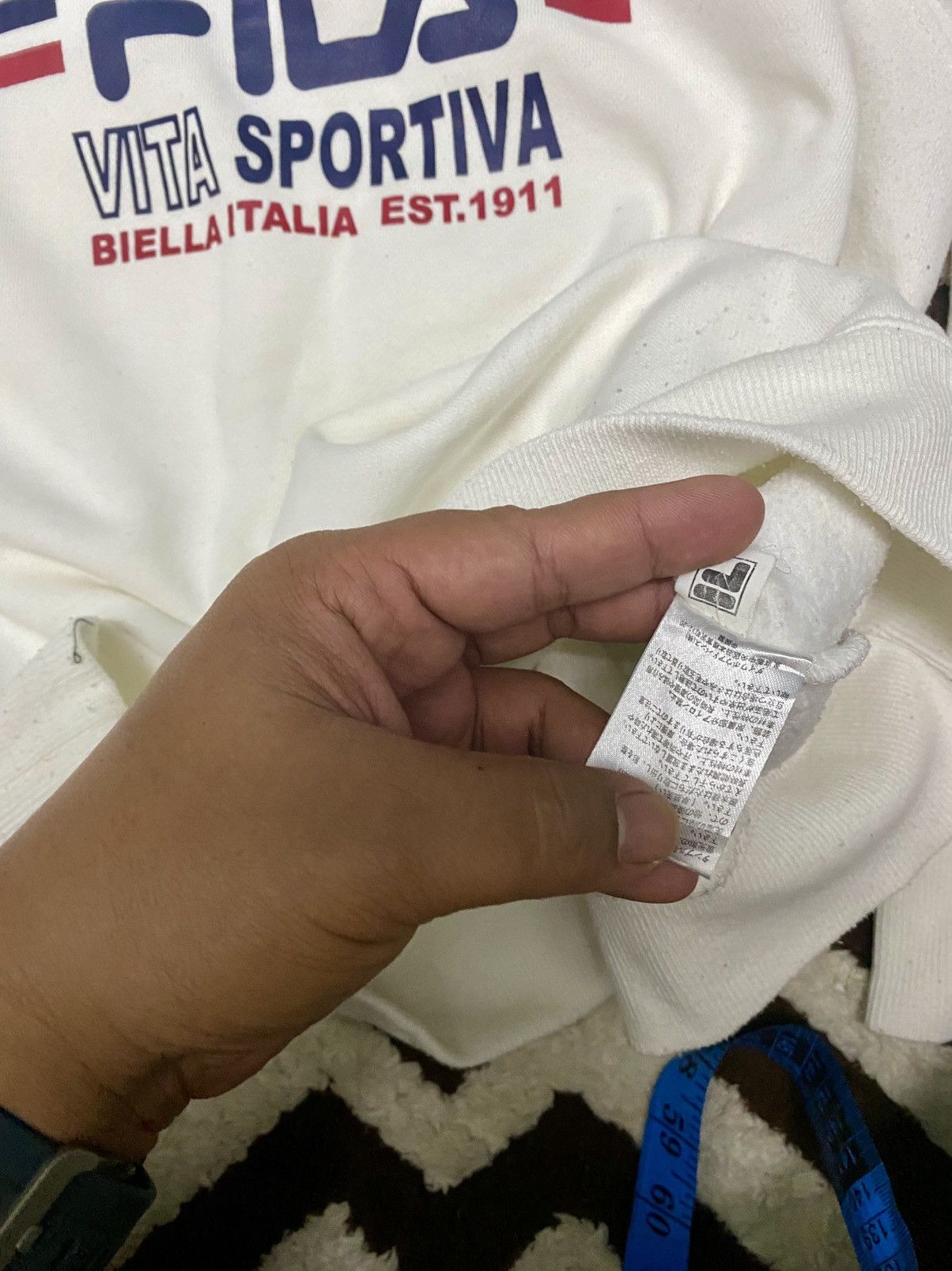 Fila × Vintage RARE Y2K FILA SWEATSHIRT Size US M / EU 48-50 / 2 - 7 Thumbnail