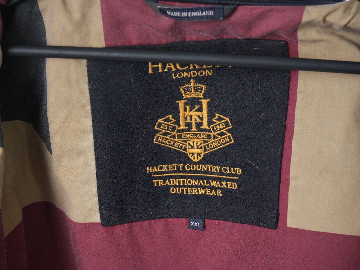 Hackett Hackett London England Wax Jacket Millerain size XXL Size US XXL / EU 58 / 5 - 6 Thumbnail