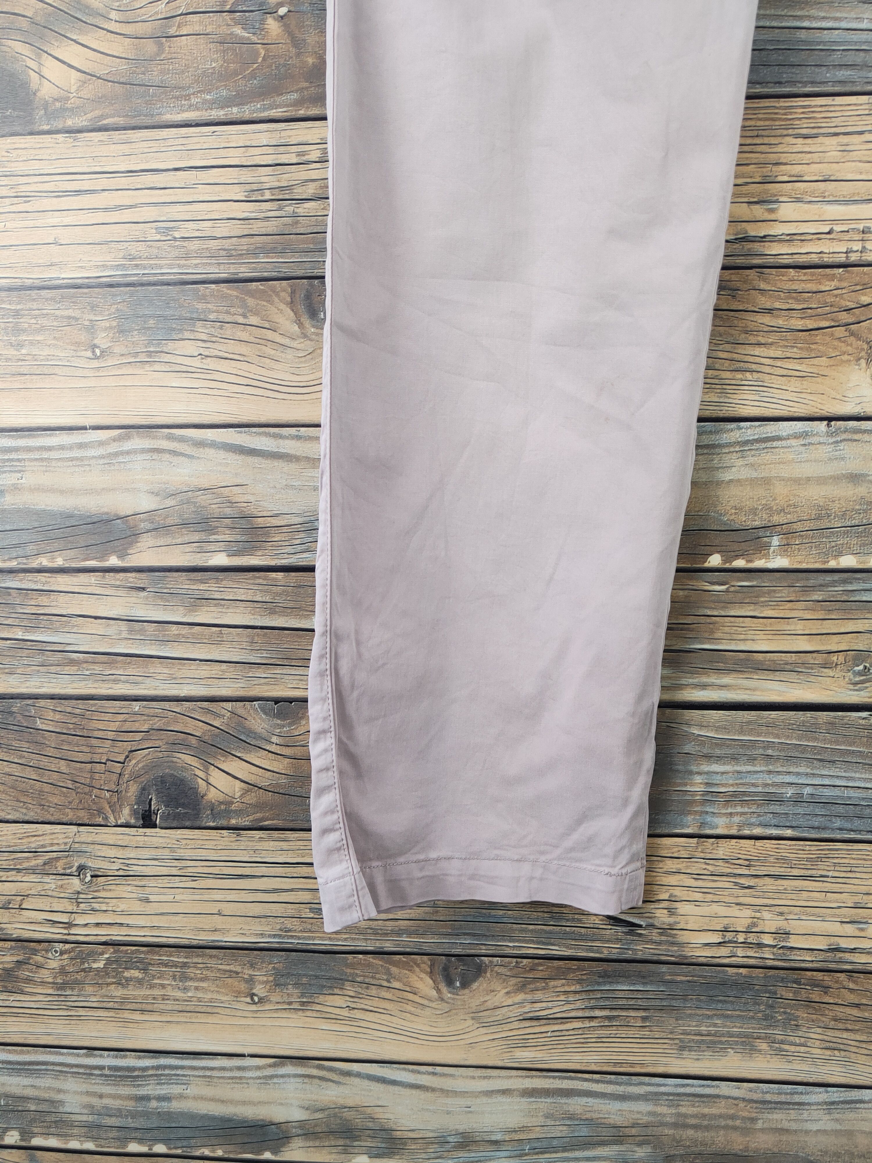 Japanese Brand DL Uniqlo Light Peach Multipocket Cargo Pants #2144 Size 33" - 4 Thumbnail