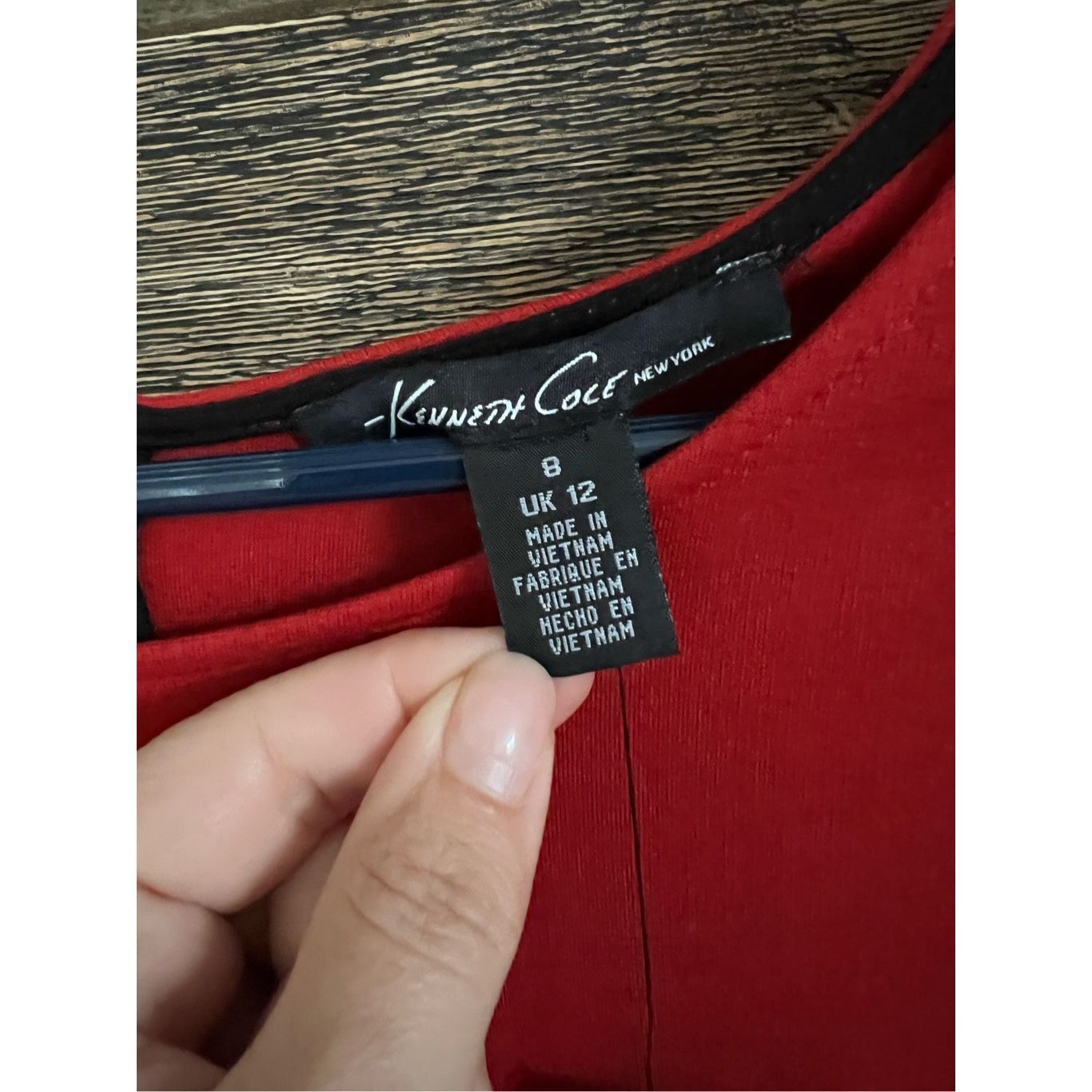 Kenneth Cole KENNETH COLE New York NWT Red Capri Color Block Dress Expose Size M / US 6-8 / IT 42-44 - 3 Thumbnail