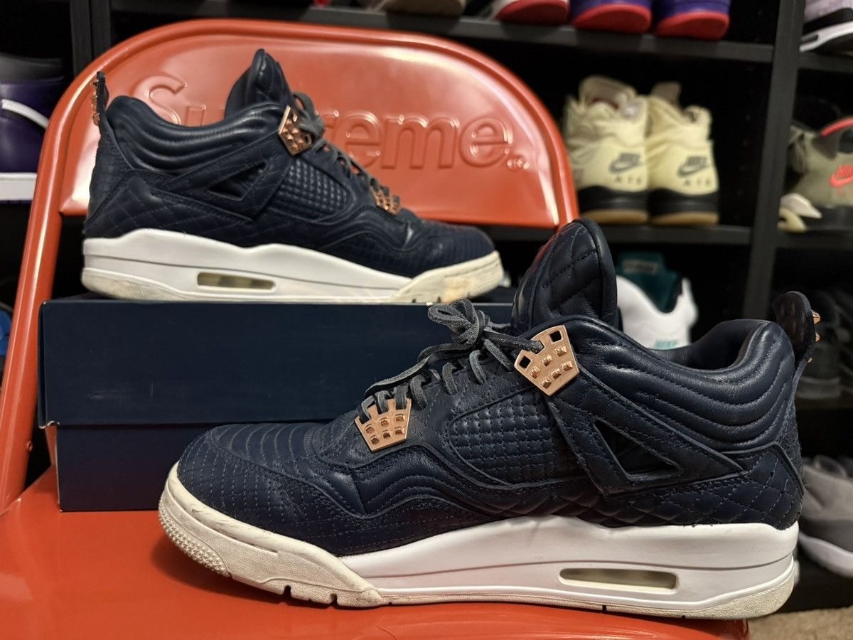 Jordan Brand Air Jordan 4 Retro Premium ‘Obsidian’ Size US 10.5 / EU 43-44 - 2 Thumbnail