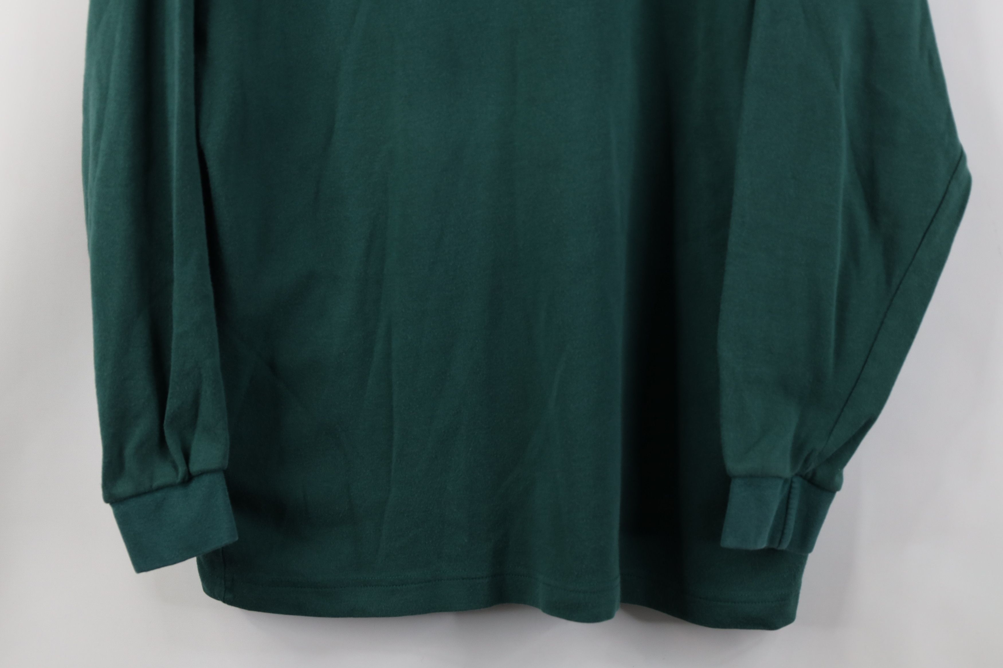 Gap Vintage 90s Gap Babydoll Turtleneck T-Shirt Hunter Green Size S / US 4 / IT 40 - 3 Thumbnail