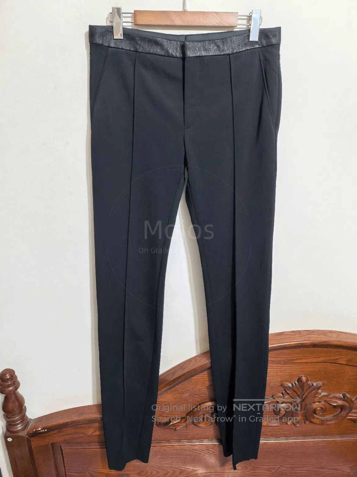 Sz 48 Balenciaga Shinning Waist Trouser.