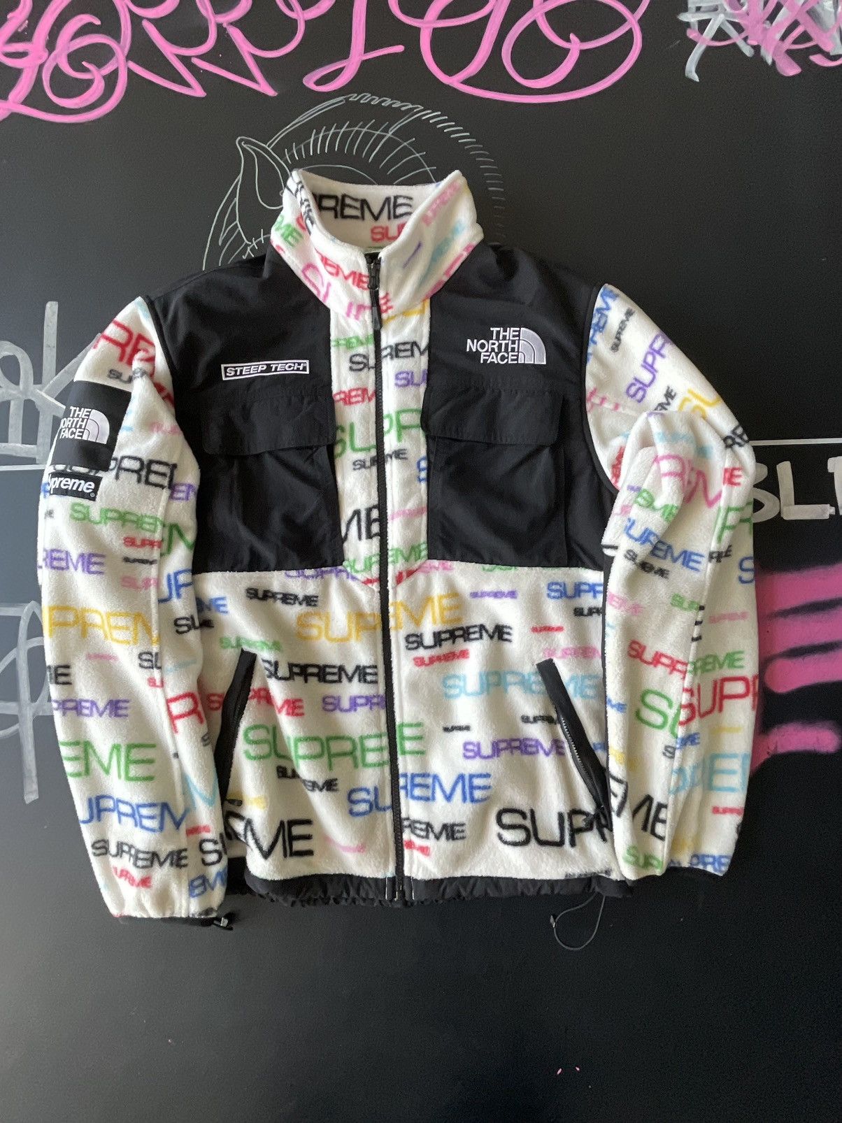 Supreme Supreme The North Face Steep Tech Fleece Jacket | Grailed