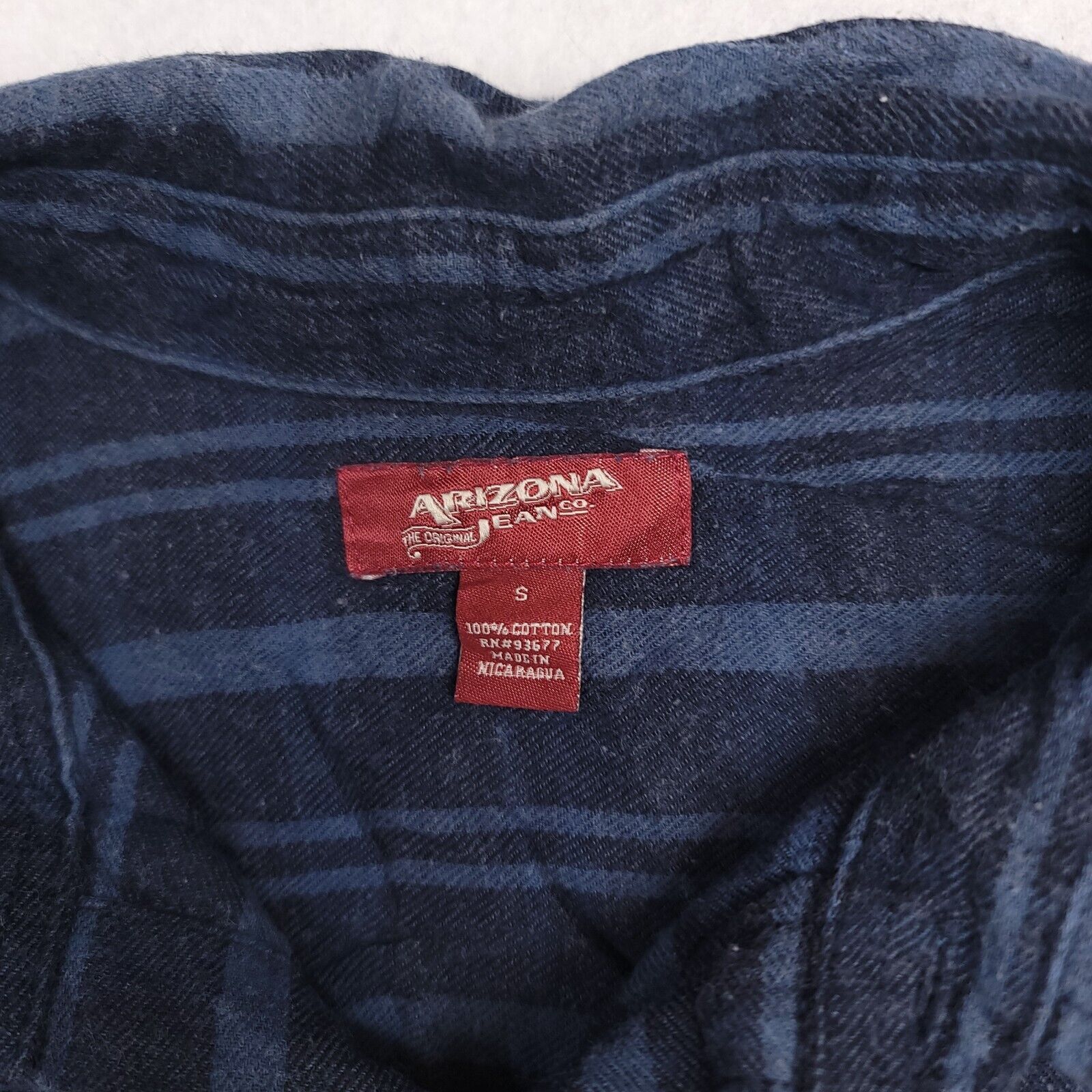 Arizona Jean Co. Arizona Jean Co Flannel Button Up Shirt Mens Size S Blue Size US S / EU 44-46 / 1 - 3 Thumbnail
