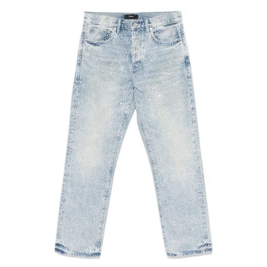 Purple Brand PURPLE BRAND Men Denim Pants P011 CDHL BLUE Size US 34 / EU 50 - 1 Thumbnail