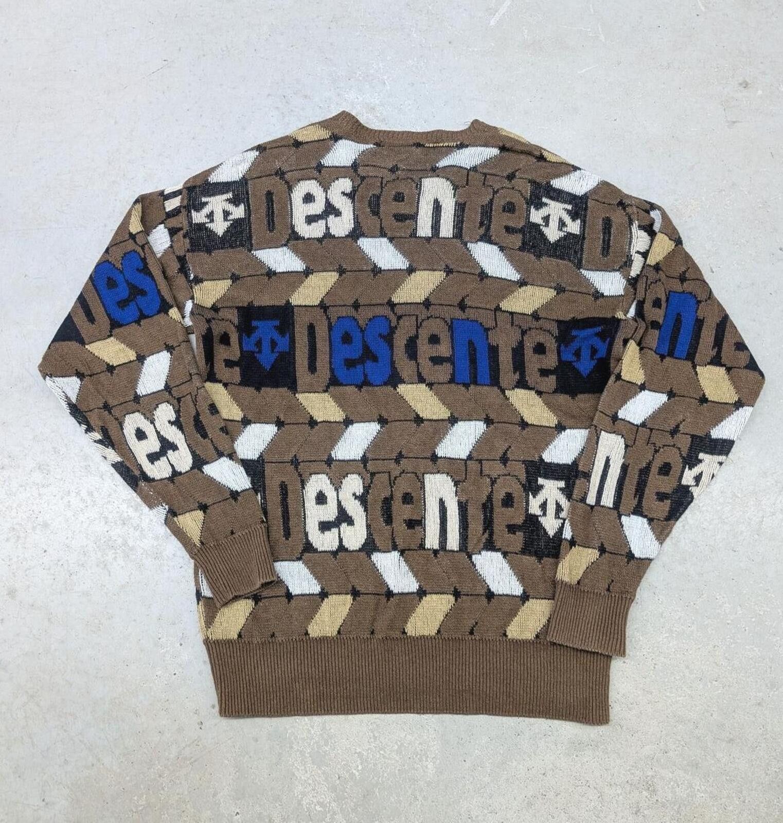 Descente Vintage 90s Descente International Golf Collection Sweater Size US L / EU 52-54 / 3 - 2 Thumbnail