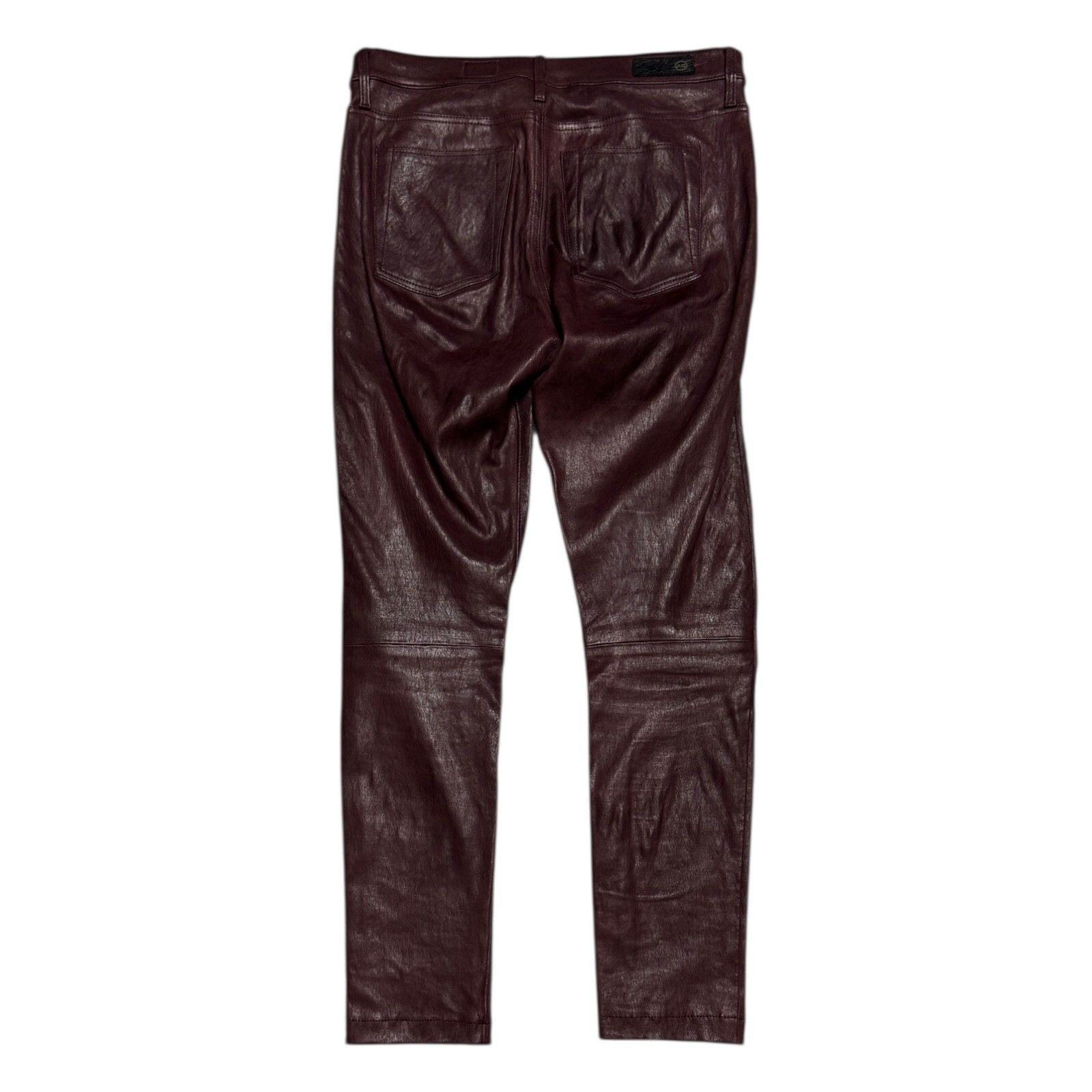 AG Adriano Goldschmied AG ADRIANO GOLDSCHMIED Genuine LAMB LEATHER Pants Medium Size 30" / US 8 / IT 44 - 2 Thumbnail