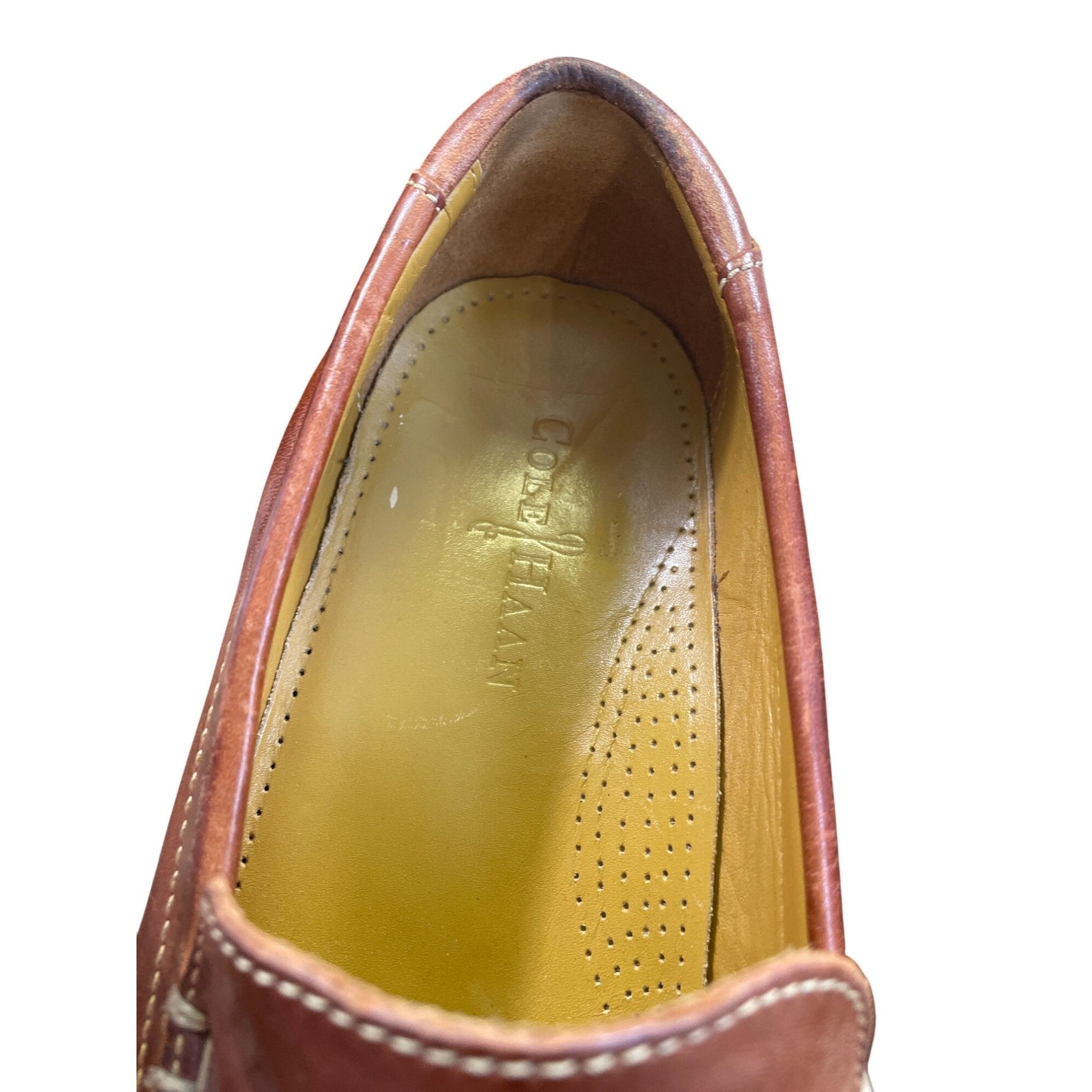 Cole Haan Cole Haan Mens Brown Leather Slip-On Loafers Dress Shoes Siz Size US 9.5 / EU 42-43 - 10 Thumbnail