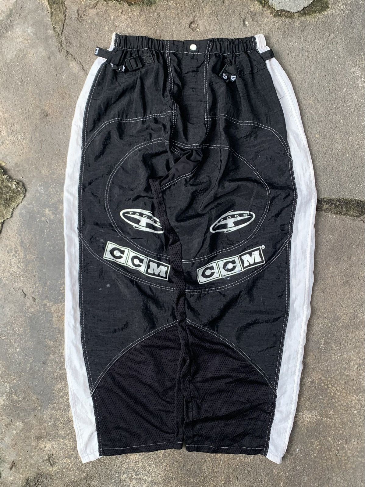Ccm × Vintage Vintage 90s CCM Dirt Bike Style Riding Baggy Pants Size US 34 / EU 50 - 1 Thumbnail