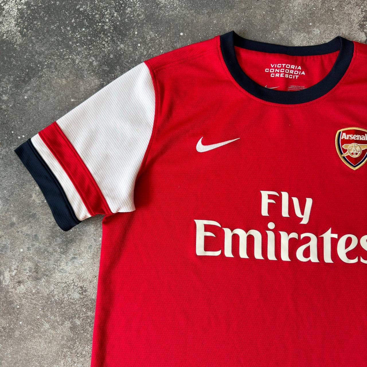 Nike × Vintage 2012/14 FC Arsenal London Soccer Jersey / Football Shirt Size US S / EU 44-46 / 1 - 2 Thumbnail