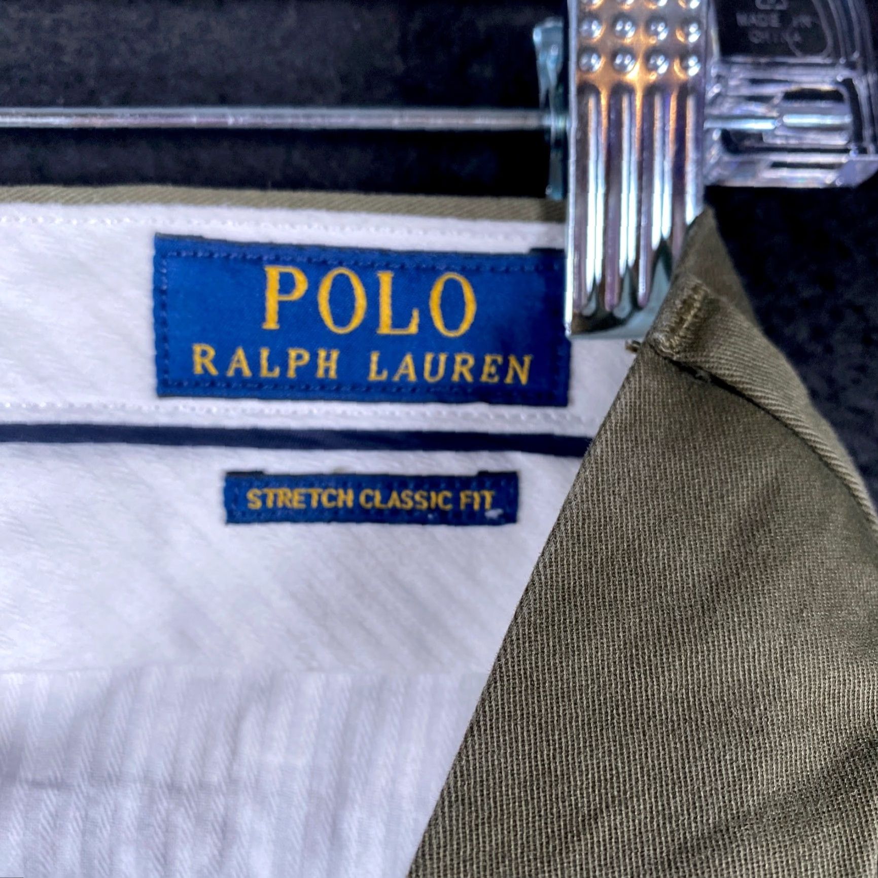Ralph Lauren Polo Ralph Lauren Mens Pants Green Classic Stretch 33x32 Flat Front Khakis Dress Workwear Classic Mens Size US XS / EU 42 / 0 - 4 Thumbnail