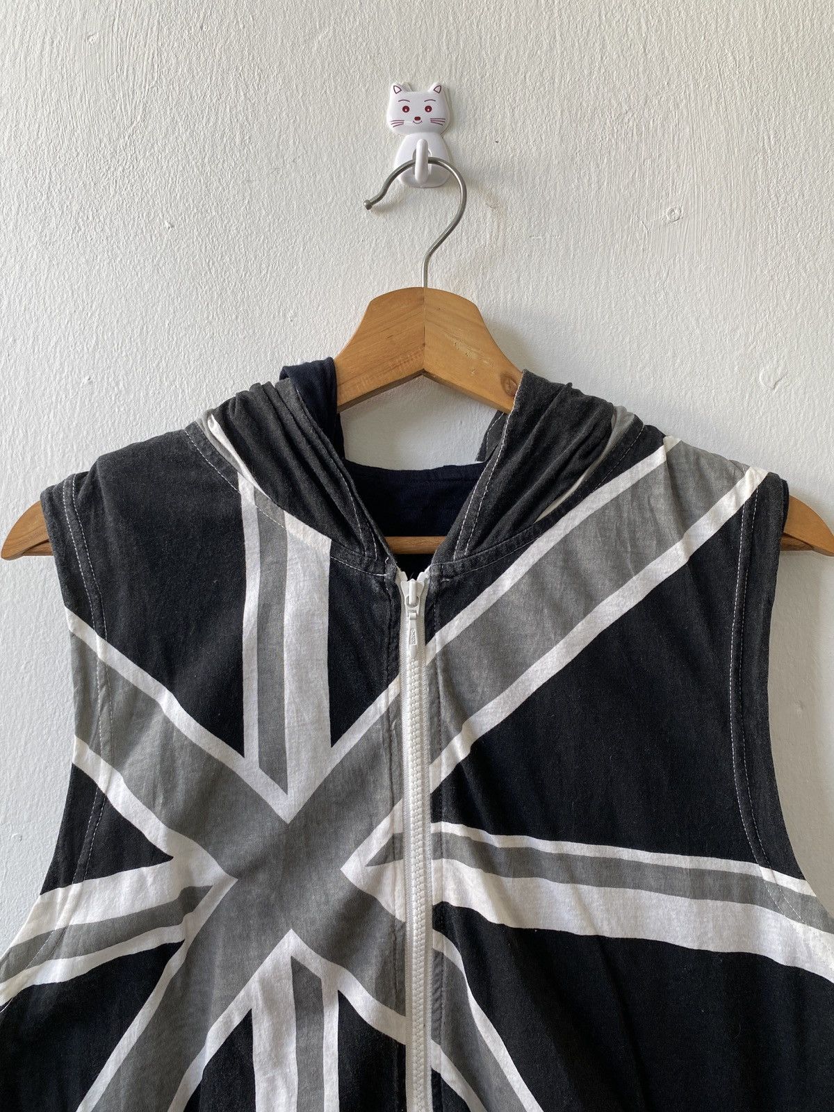 Japanese Brand Japanese Brand PPFM Reversible Sleeveless Zipper Hoodie Size US M / EU 48-50 / 2 - 5 Thumbnail