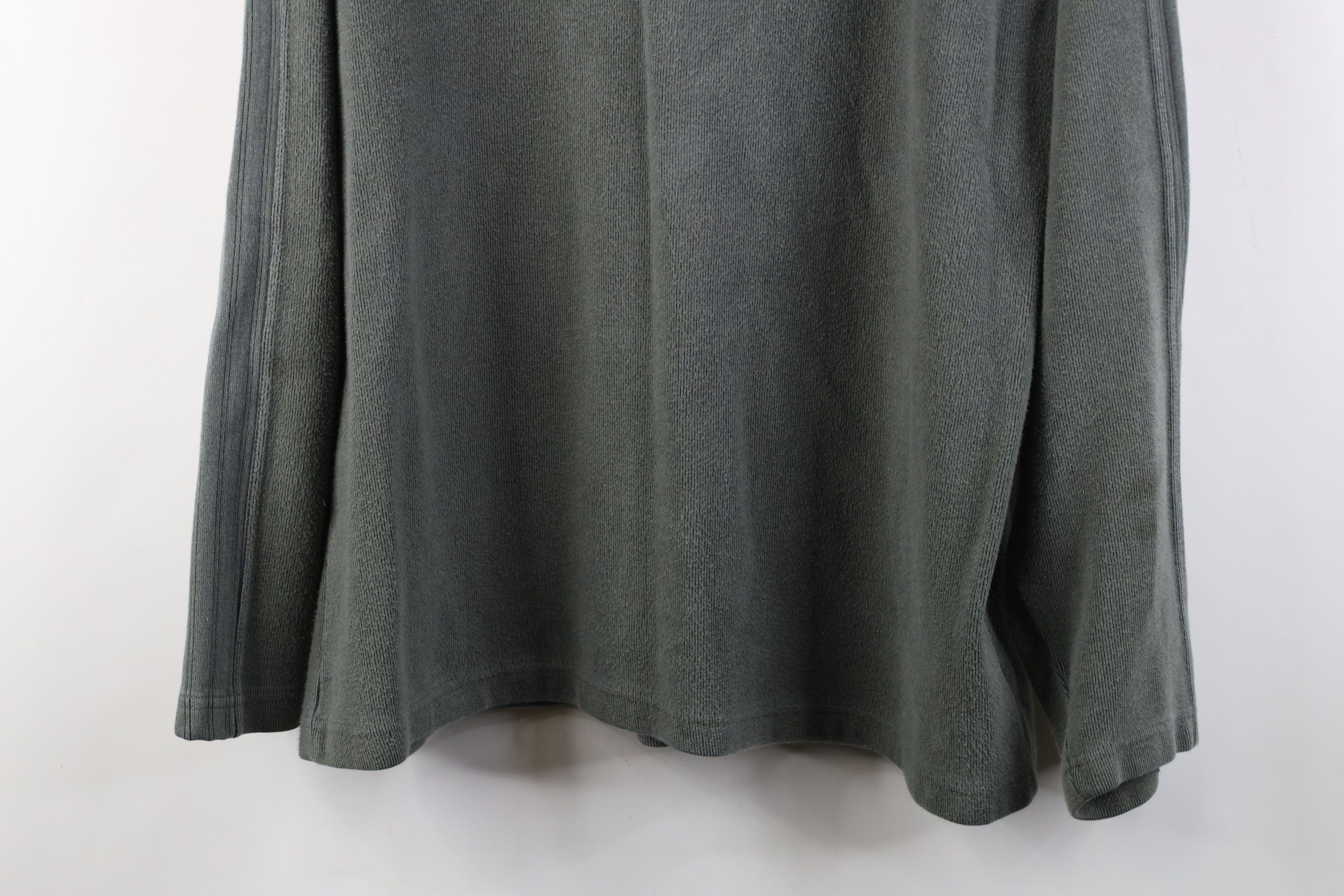 Rusty Vintage 90s Y2K Rusty Surfing Ribbed Knit T-Shirt Green Size US L / EU 52-54 / 3 - 3 Thumbnail