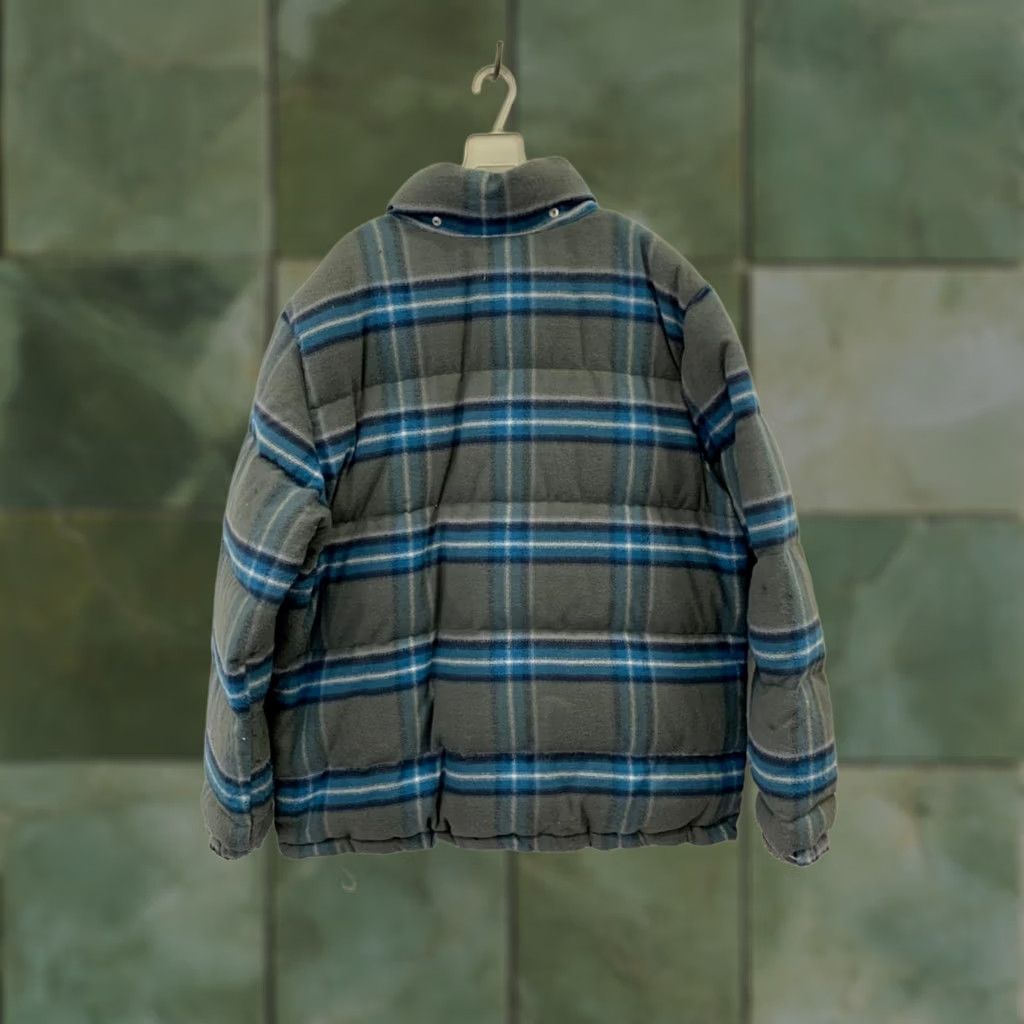 The North Face VINTAGE The North Face Sierra Down Parka Jacket Mens XL Grey Plaid Puffer Coat F21 #221 Size US XL / EU 56 / 4 - 1 Thumbnail