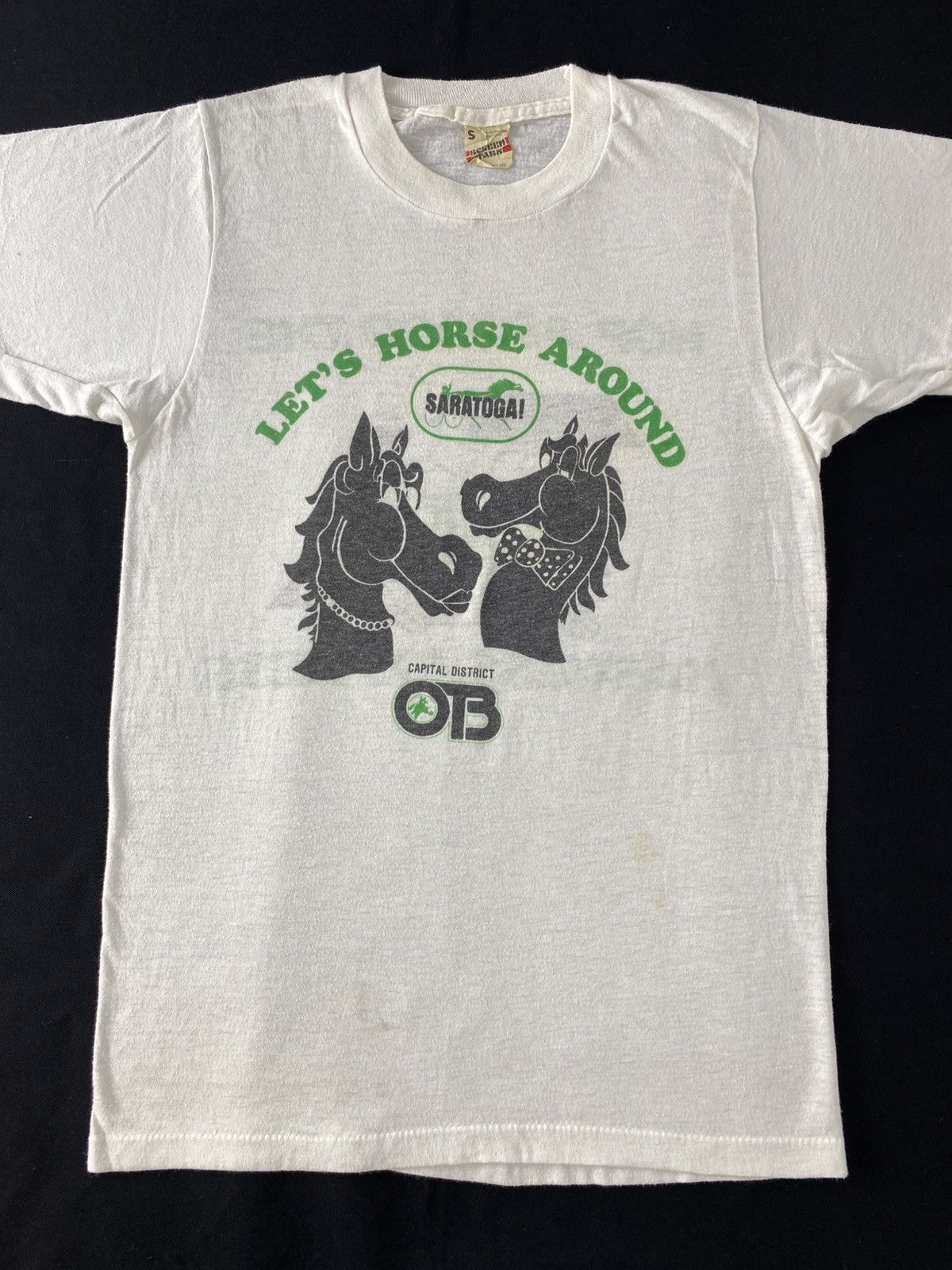 Other 90s Screen Star Lets Horse Around Saratoga Printed Tee Size US S / EU 44-46 / 1 - 3 Thumbnail