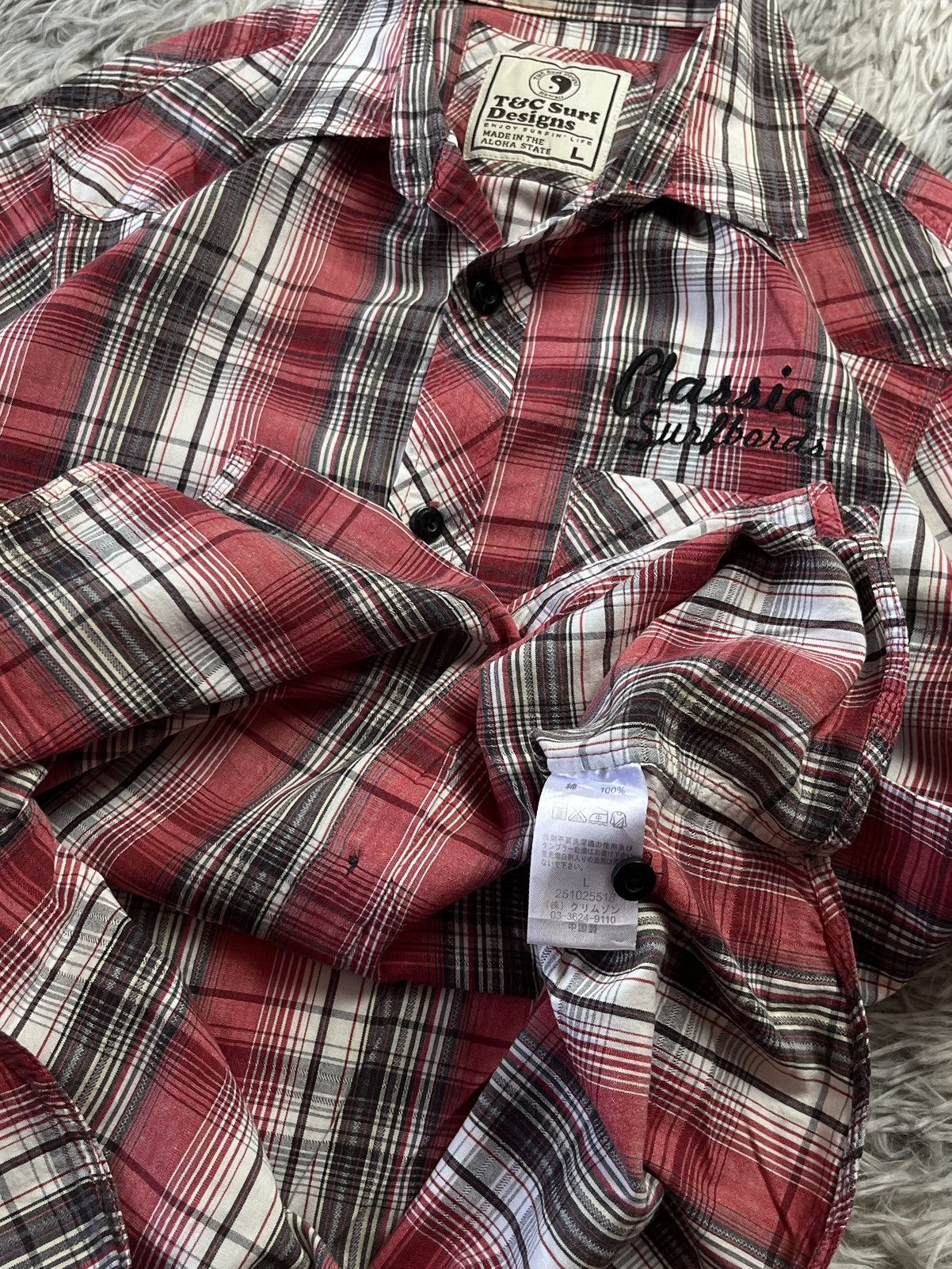 Other T&C Surf Designs button shirt Size US L / EU 52-54 / 3 - 4 Thumbnail