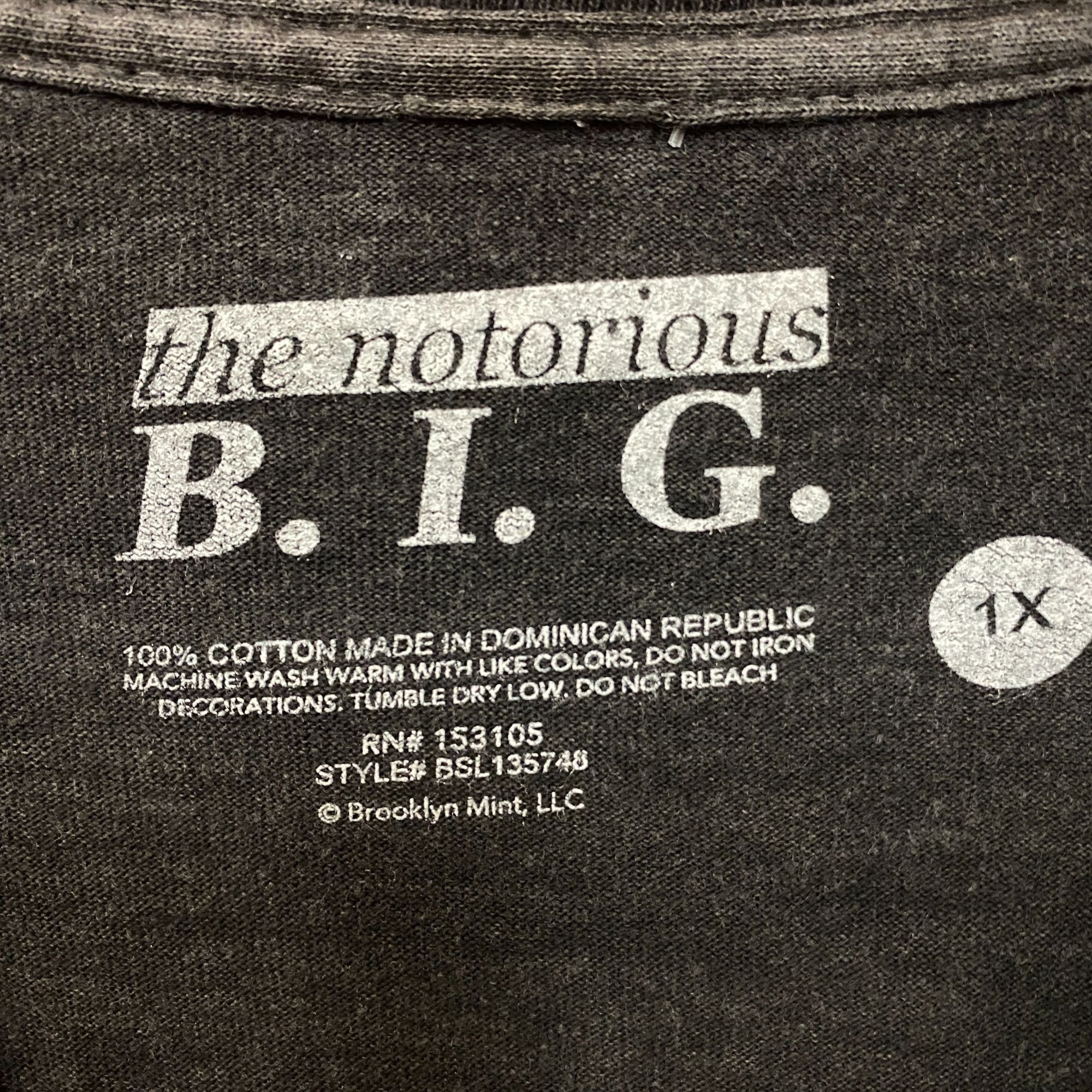 Rap Tees The Notorious B.I.G. King of Brooklyn Big T-shirt XL Size US XL / EU 56 / 4 - 4 Thumbnail
