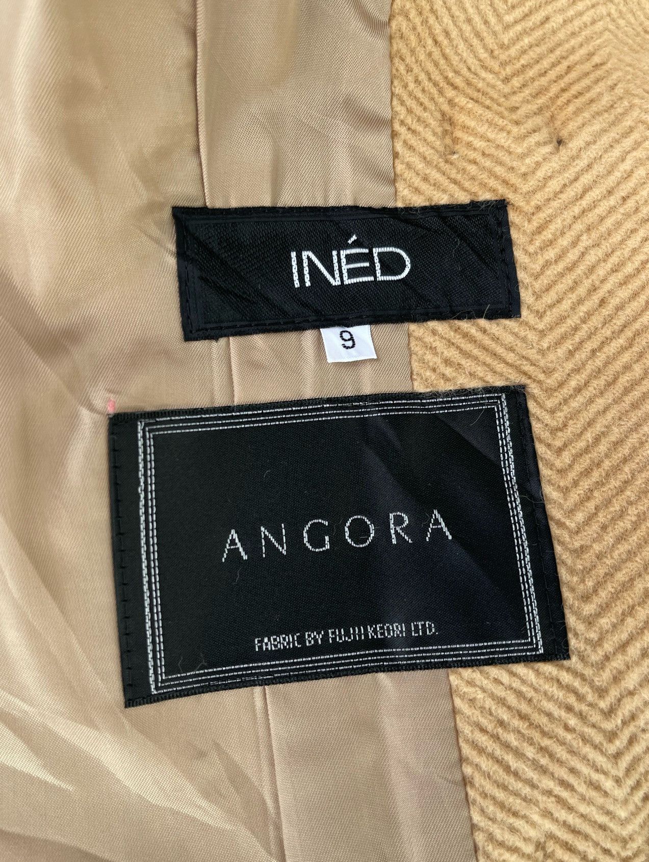 Japanese Brand 🔥YOHJI YAMAMOTO INED x ANGORA WOOL DUFFLE HOODIE JACKET Size M / US 6-8 / IT 42-44 - 14 Thumbnail