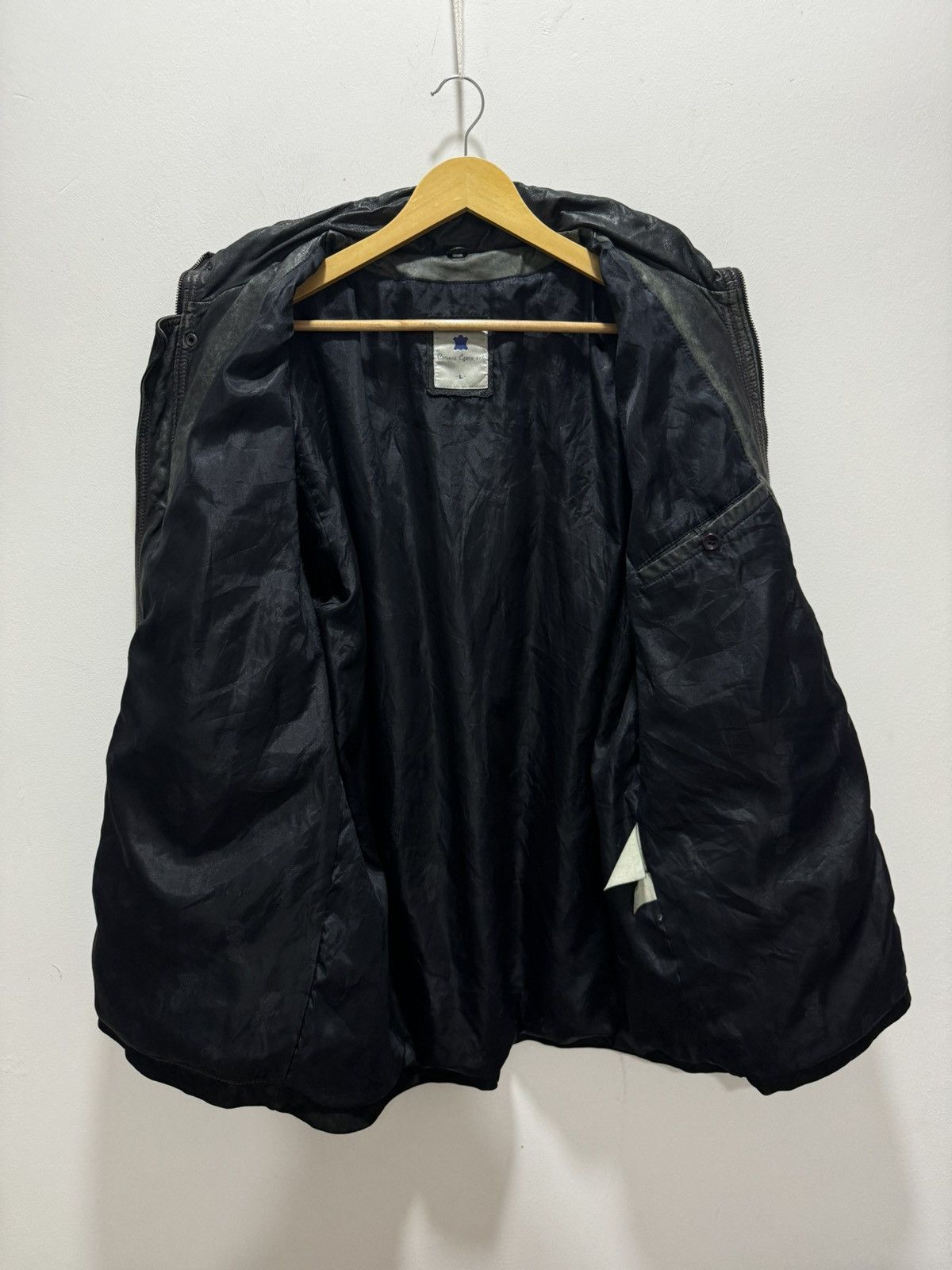 Japanese Brand × Vintage VINTAGE CONCERIA EGERIA SRL SUEDE LEATHER JACKET Size US L / EU 52-54 / 3 - 7 Thumbnail