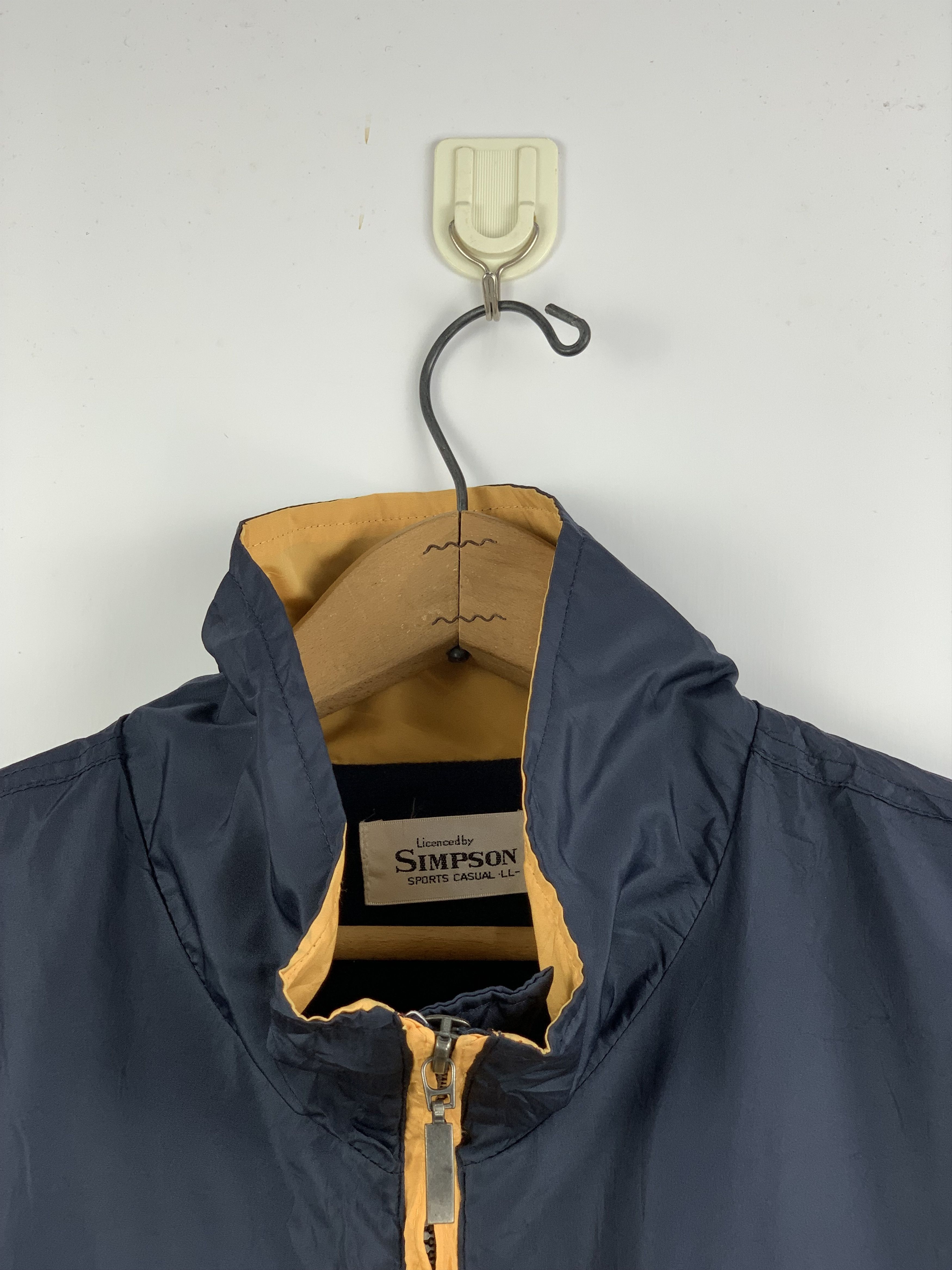 The Simpsons Vintage 80s Simpson Australia Sport Racing Jacket J1649 Size US XL / EU 56 / 4 - 6 Thumbnail