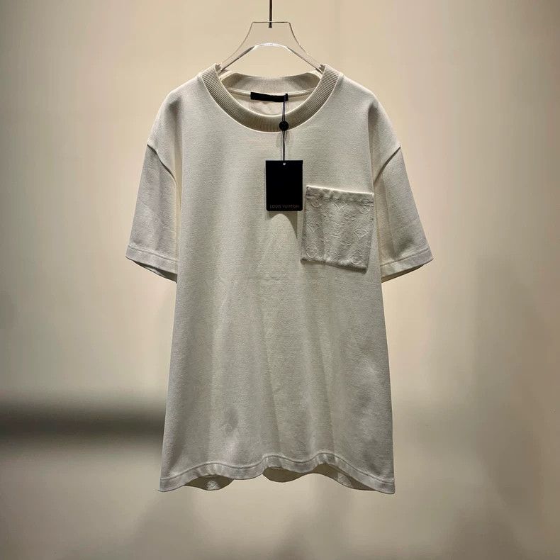 Louis Vuitton Louis Vuitton White short-sleeved T-shirt Size US L / EU 52-54 / 3 - 1 Thumbnail