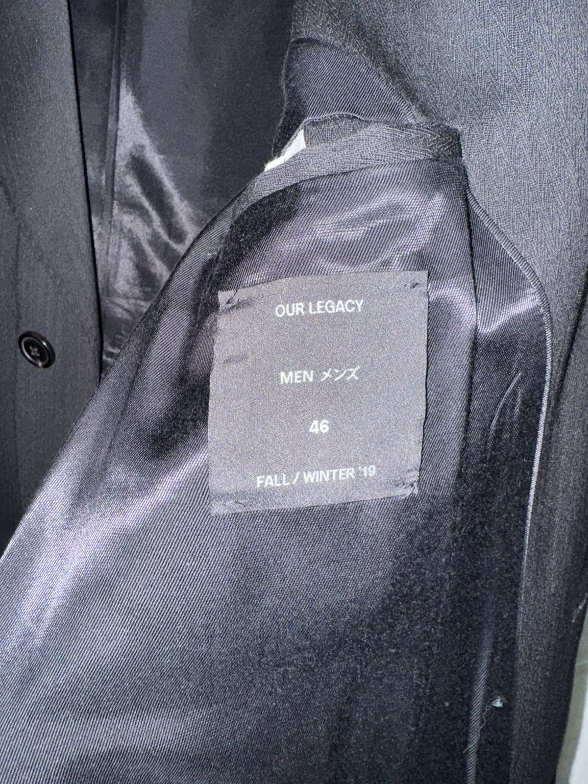 Our Legacy Our Legacy FW19 Dolphin Coat Size US S / EU 44-46 / 1 - 4 Thumbnail