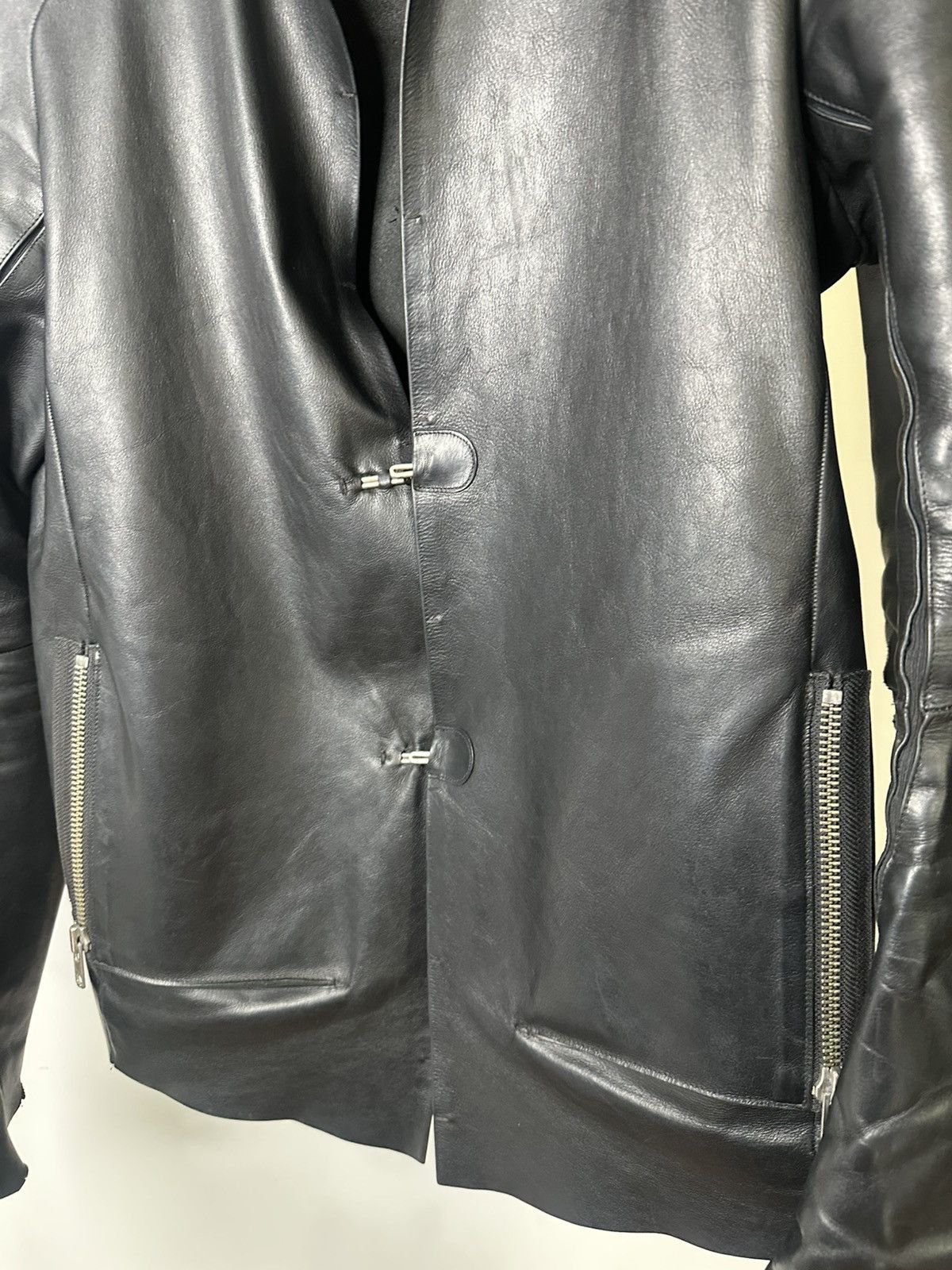 Yohan Serfaty Leather jacket by YohanSerfaty Size US L / EU 52-54 / 3 - 2 Thumbnail