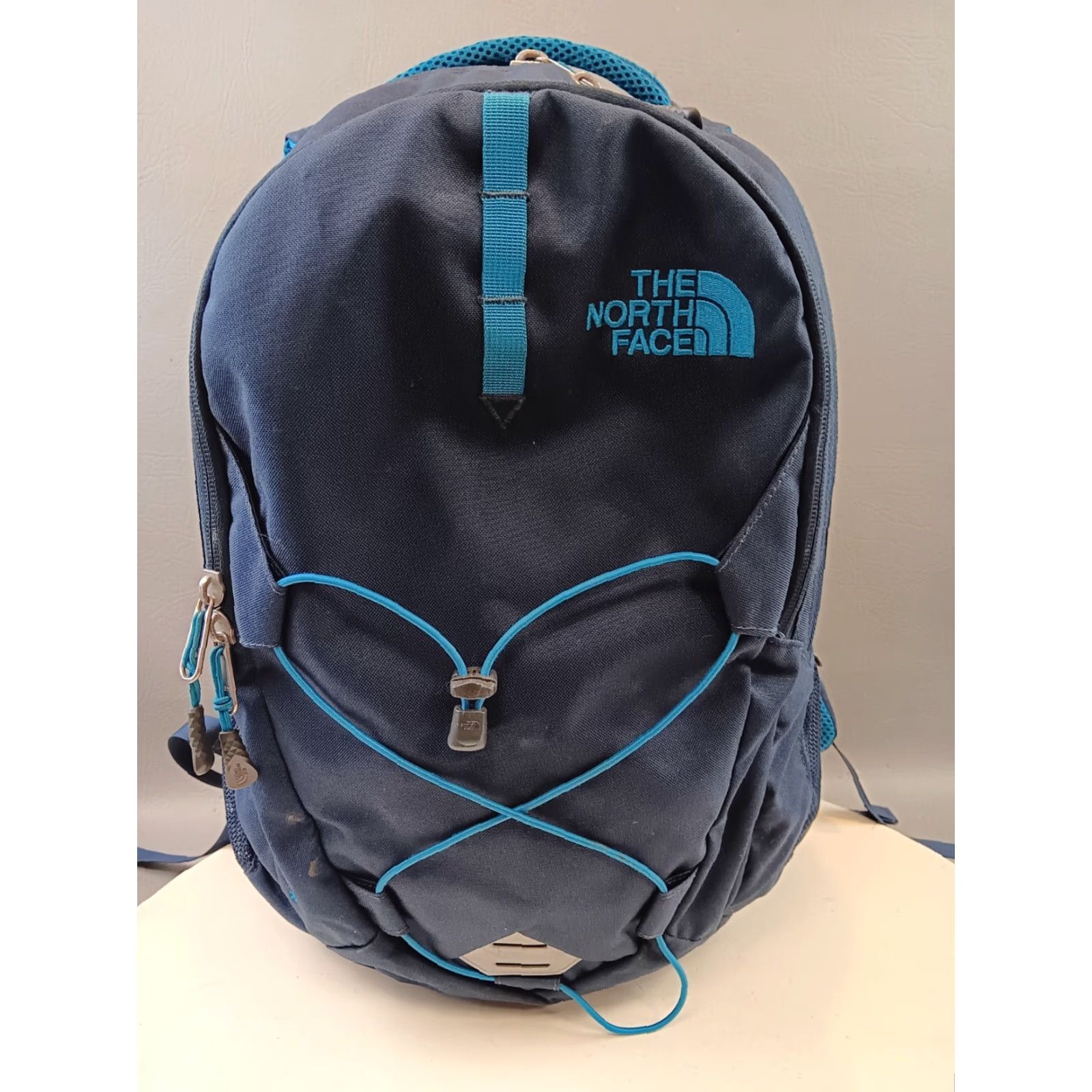 The North Face The North Face Jester Backpack Navy Padded Computer Lap Top Flex Vent Unisex Adults Medium Nylon Zip Backpack Size US M / EU 48-50 / 2 - 5 Thumbnail