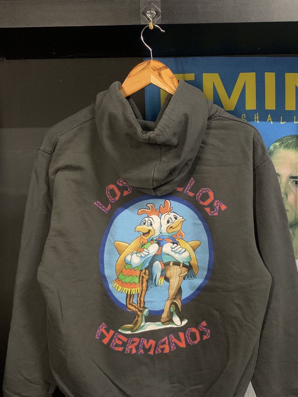 Vintage LOS POLLOS HERMANOS FULLZIPPER HOODIE Size US M / EU 48-50 / 2 - 2 Thumbnail