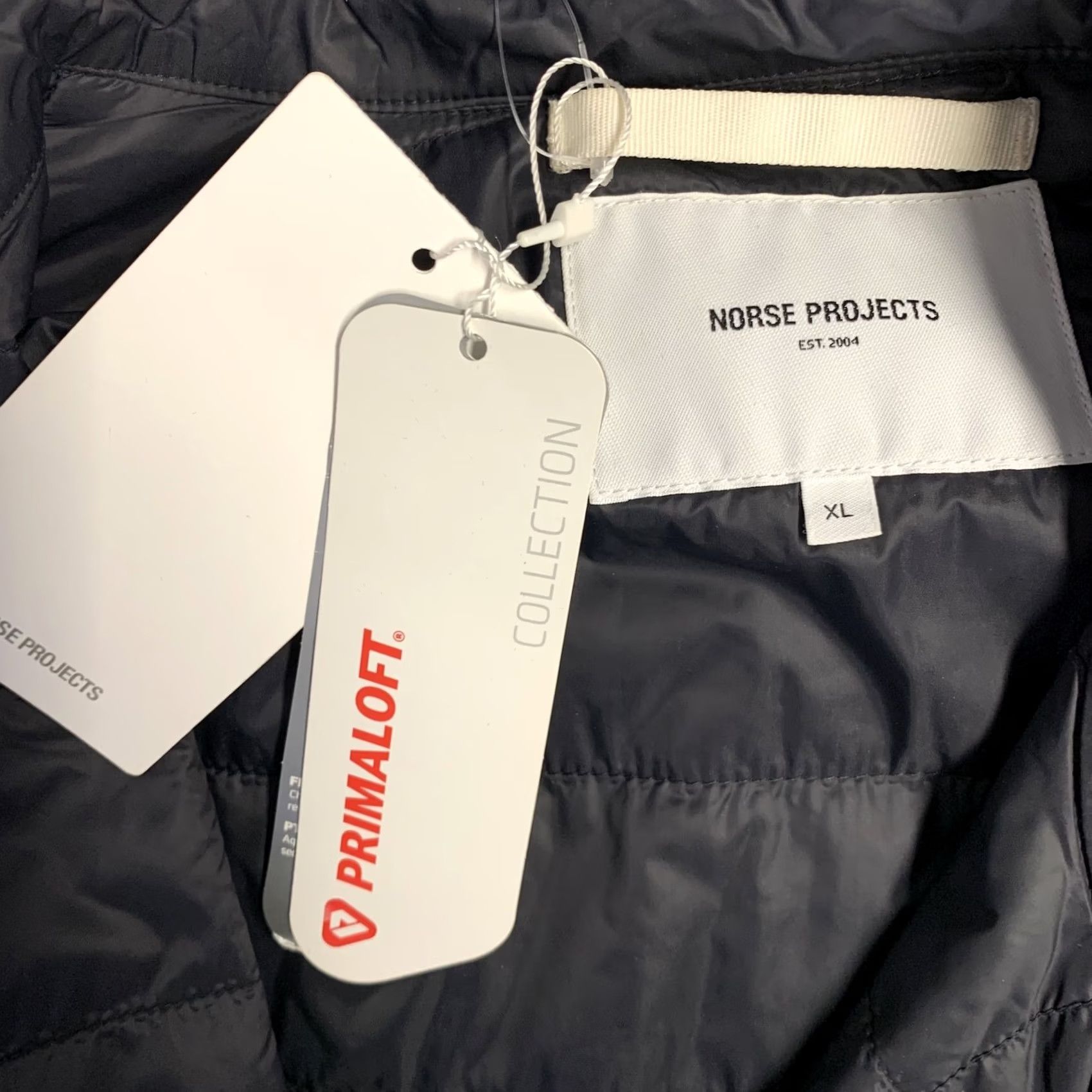 Norse Projects NORSE PROJECTS XL Black Solid Polyamide Shirt Jacket Jacket Men Size US XL / EU 56 / 4 - 6 Thumbnail