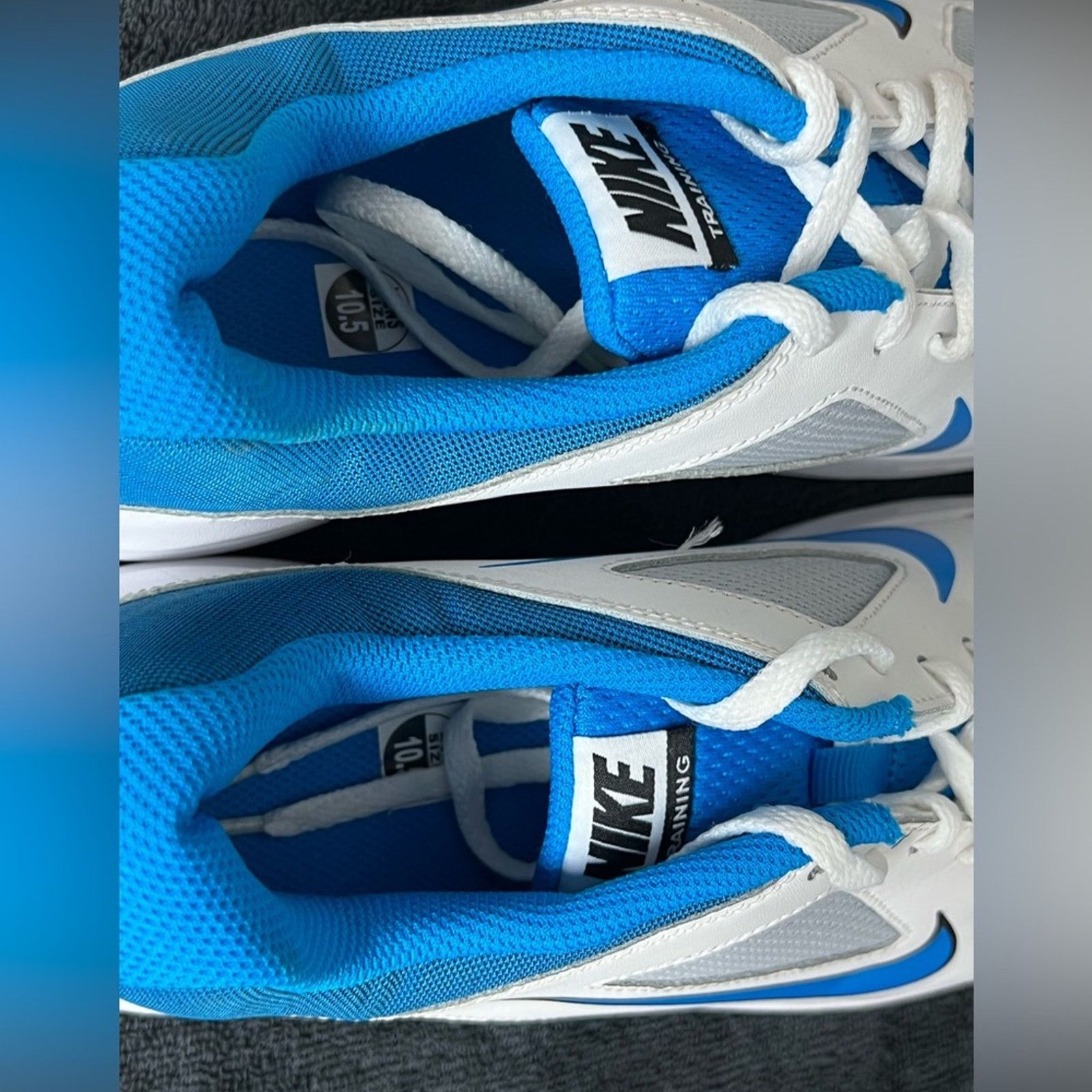 Nike NEW NIKE CP Trainer Blue White Training Shoe Men's Size 10.5 Size US 10.5 / EU 43-44 - 7 Thumbnail