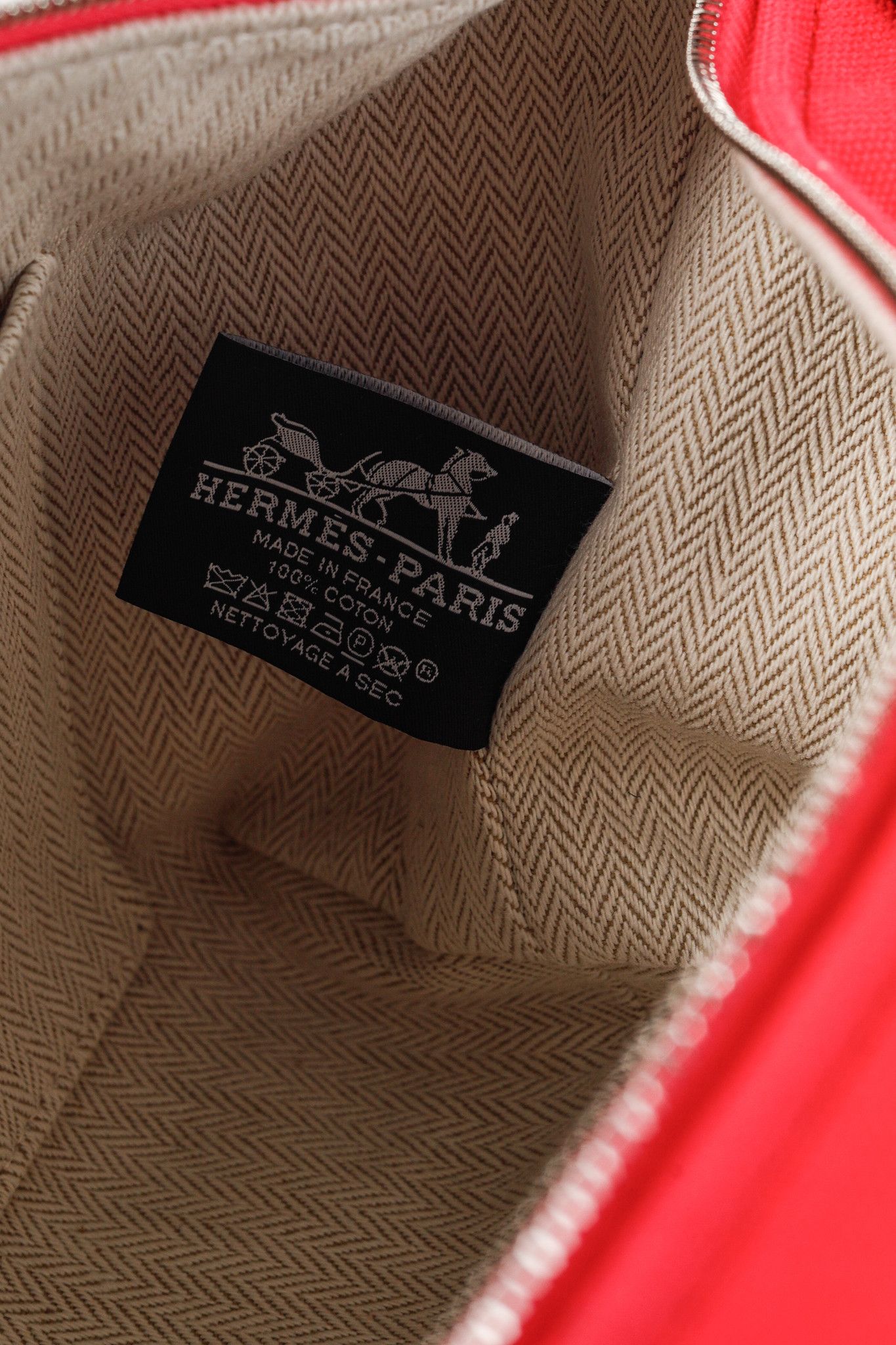 Hermes Hermes Bride-a-Brac Small Model Hibiscus Canvas Case Size ONE SIZE - 13 Thumbnail