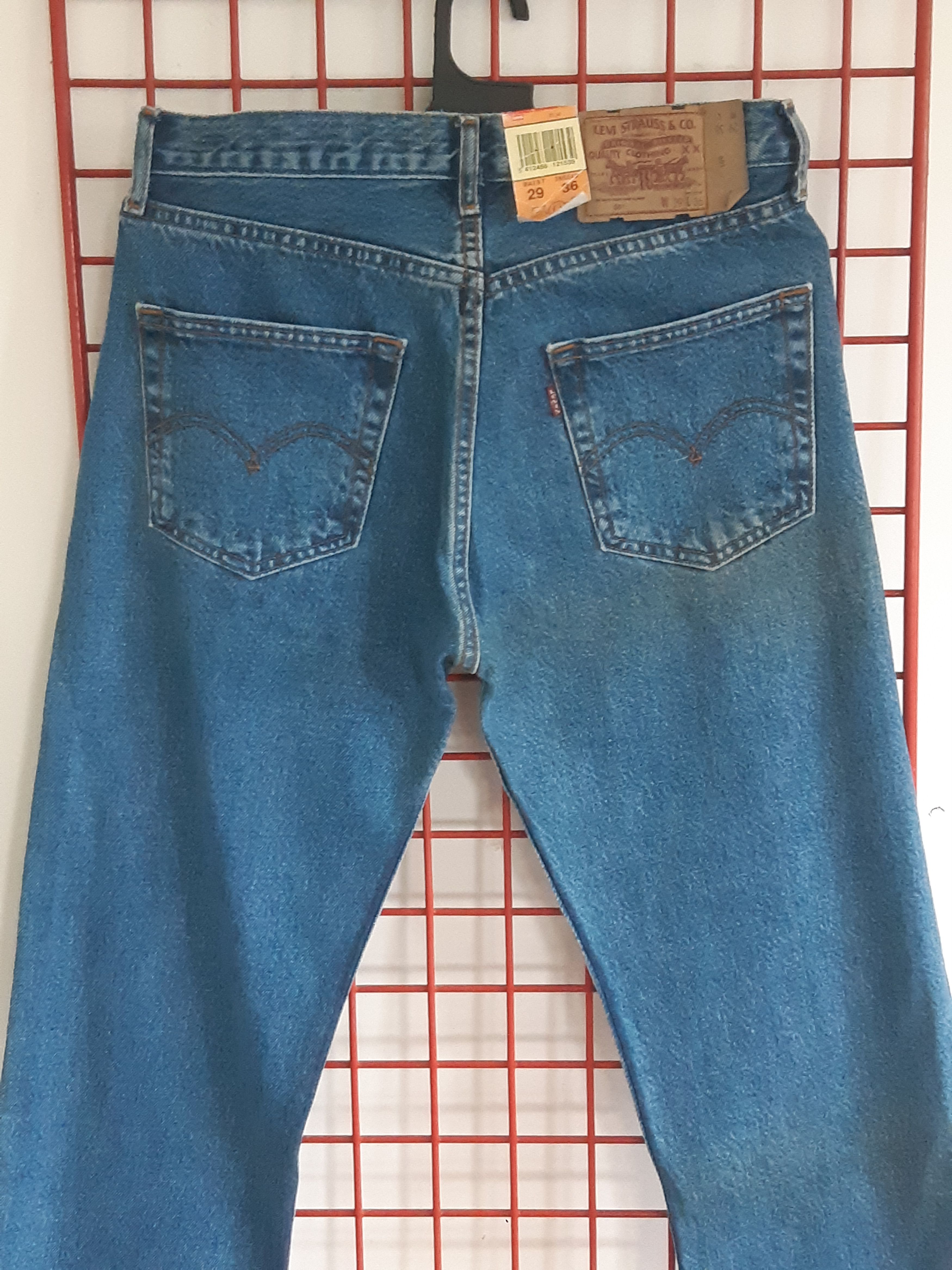 Levi's Vintage 90s LEVIS 501 Jeans USA size W29/L36 NWT Size 29" - 4 Thumbnail