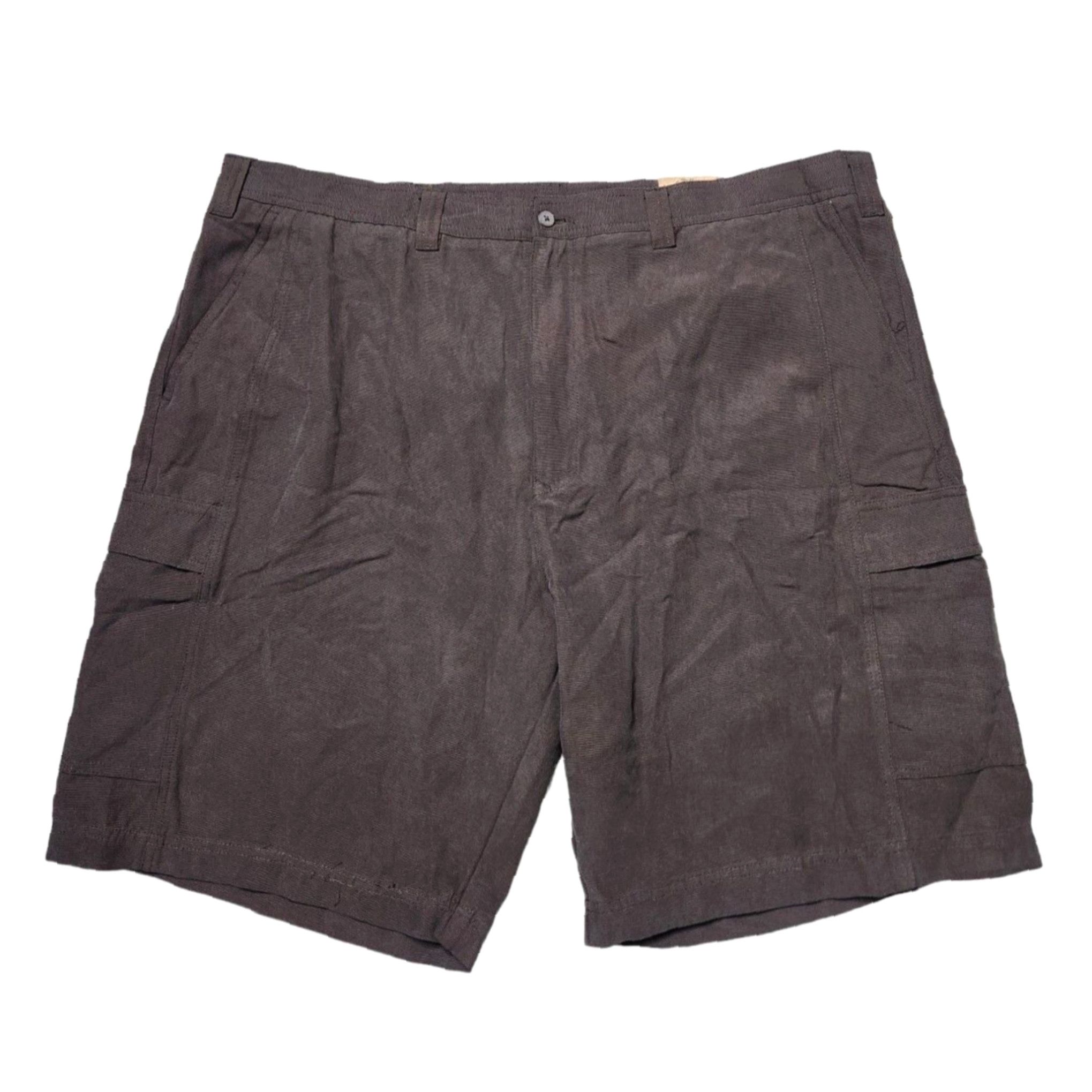 Vintage Tencel Cotton Blend Cargo Shorts with Ample Pockets and Belted Waist for Men Size 46 by Foundry Supply Co Grailed