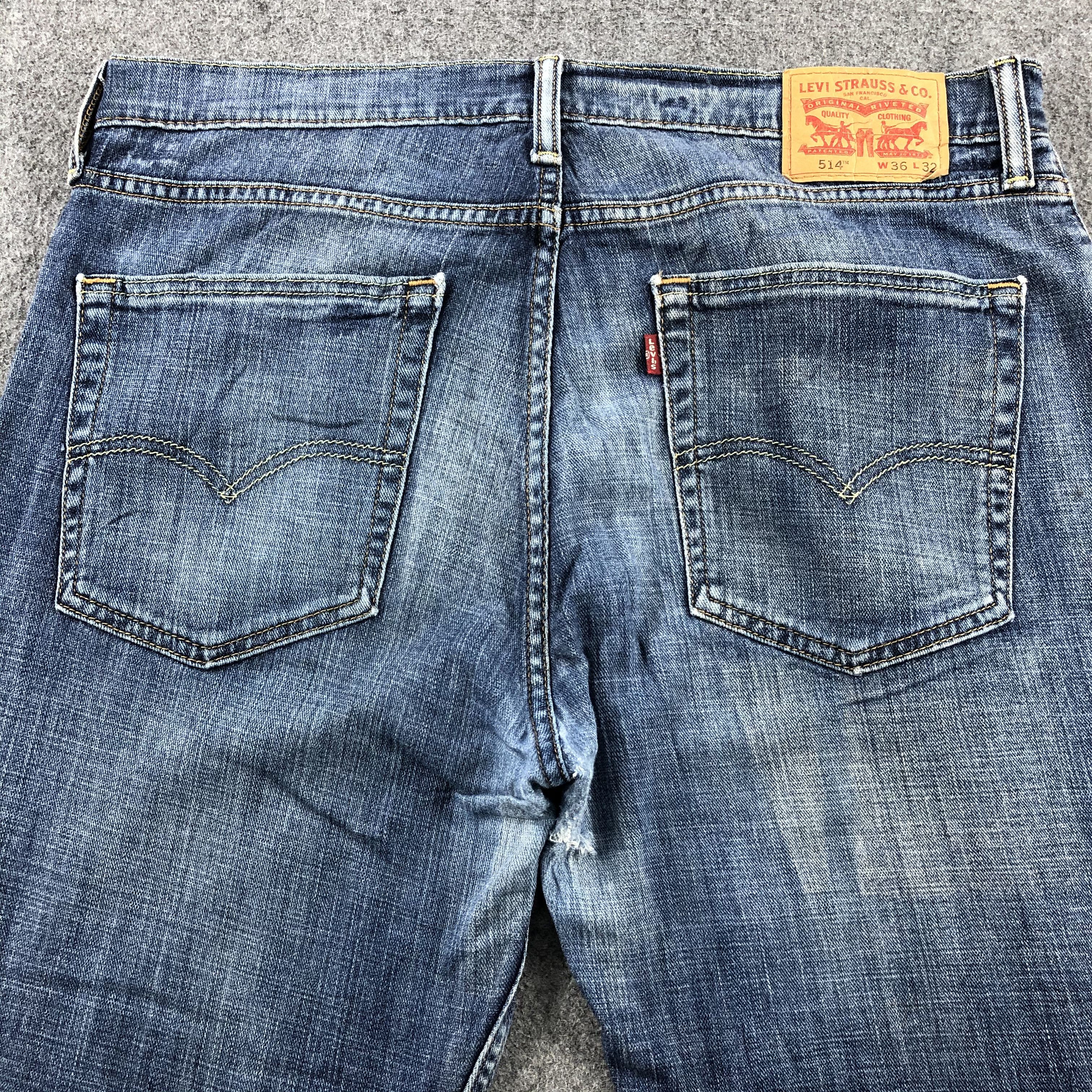 Levi's × Vintage Vintage Blue Wash Levis 514 Jeans-JM1829 Size US 38 / EU 54 - 4 Thumbnail