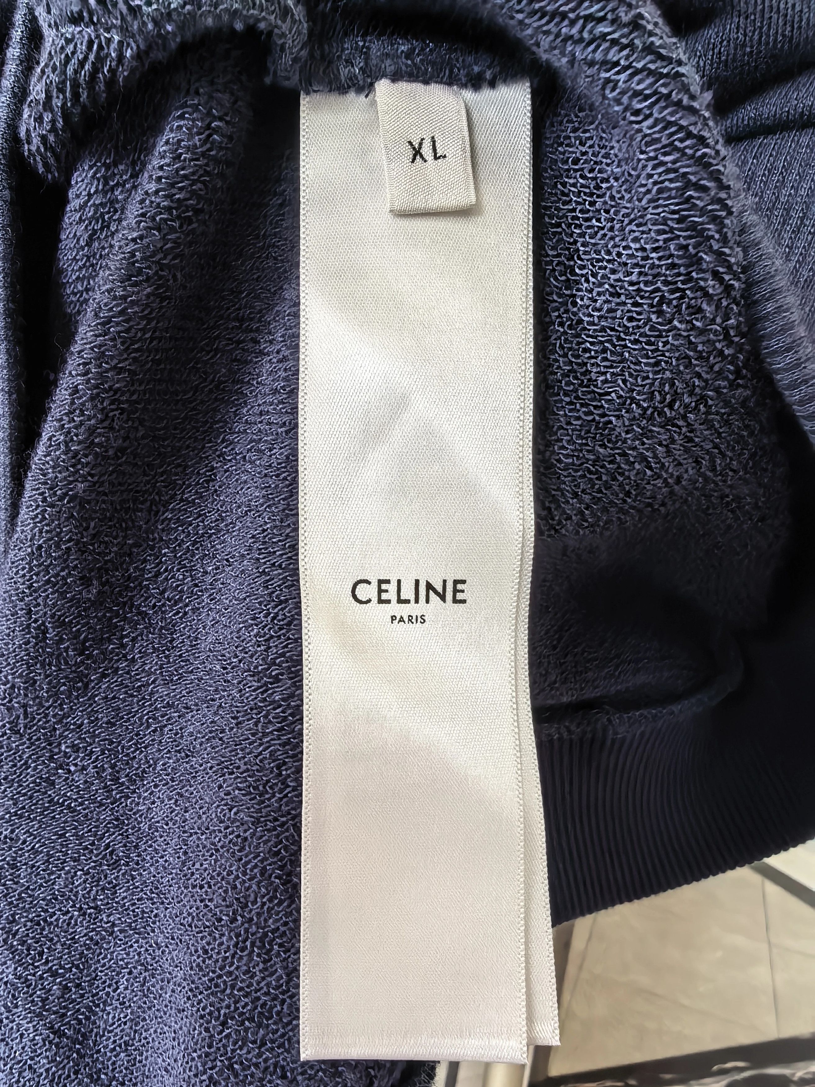 Celine Celine ss24 sweatshirt jacket new with tags Size US XL / EU 56 / 4 - 4 Thumbnail