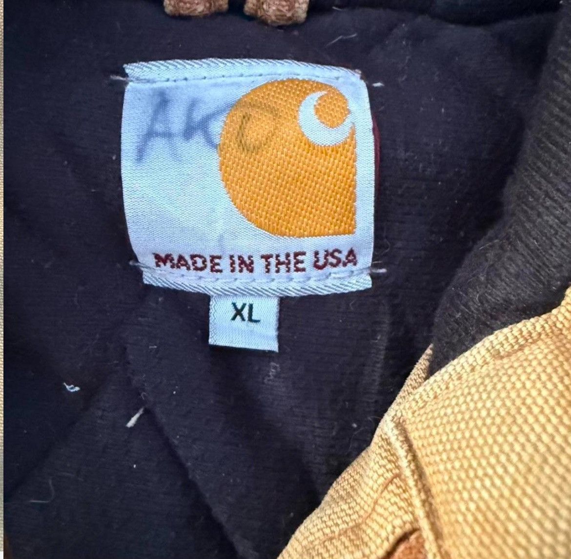 Carhartt × Vintage Tan faded carhartt jacket Size US XL / EU 56 / 4 - 7 Thumbnail