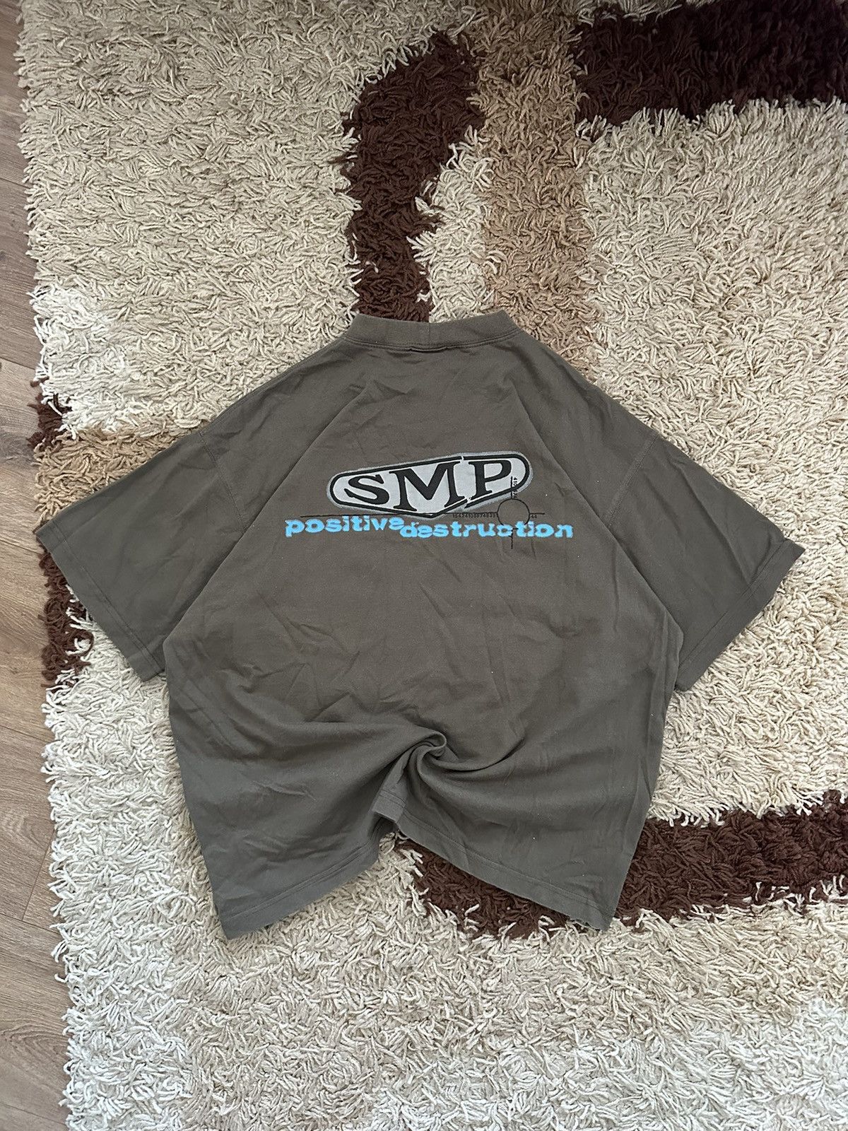 Vintage 🔥VINTAGE SMP MADE IN USA SKATEBOARD T-SHIRT🔥 Size US L / EU 52-54 / 3 - 1 Thumbnail