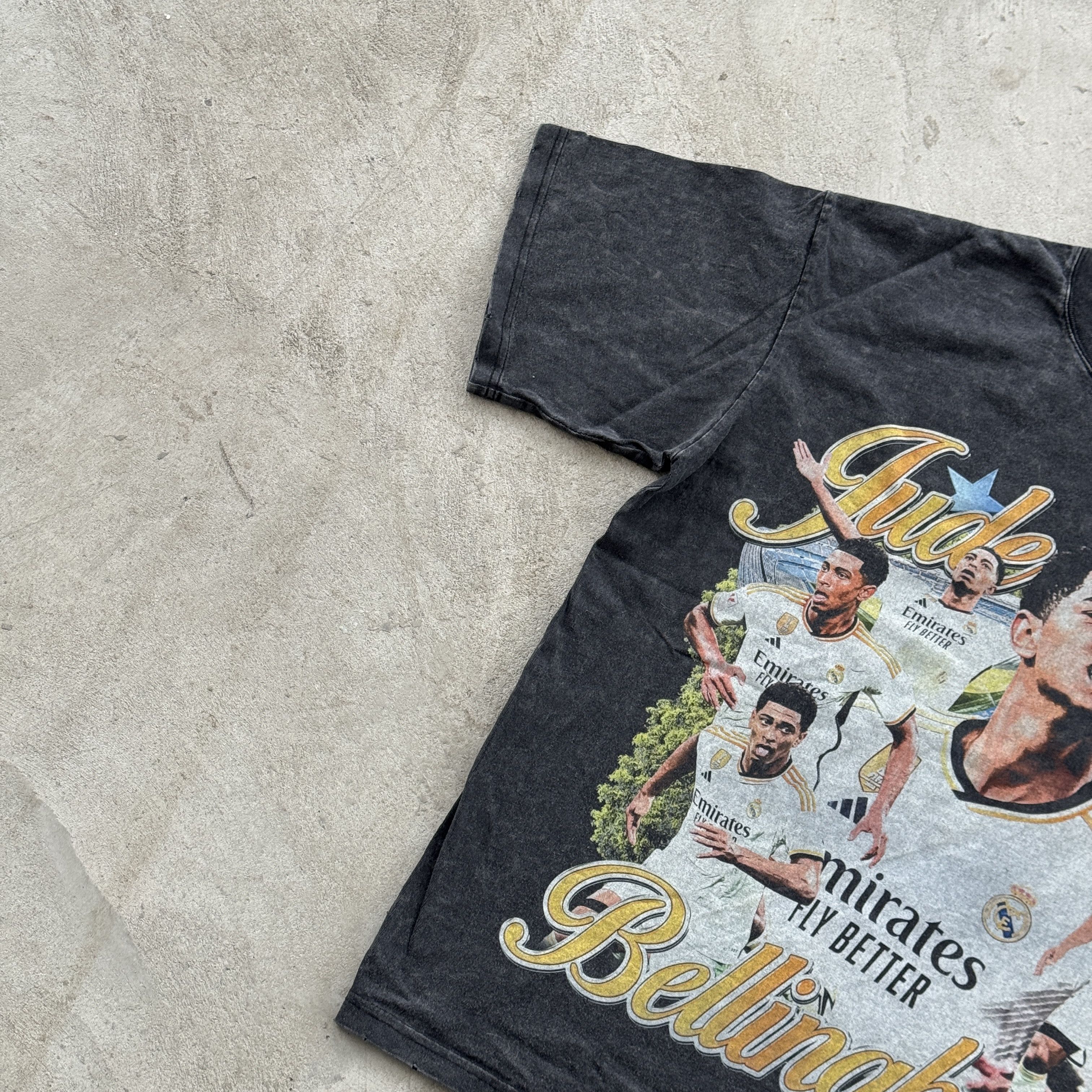 Vintage Vintage 90s Real Madrid Belligham Tee Y2K Size US M / EU 48-50 / 2 - 3 Thumbnail