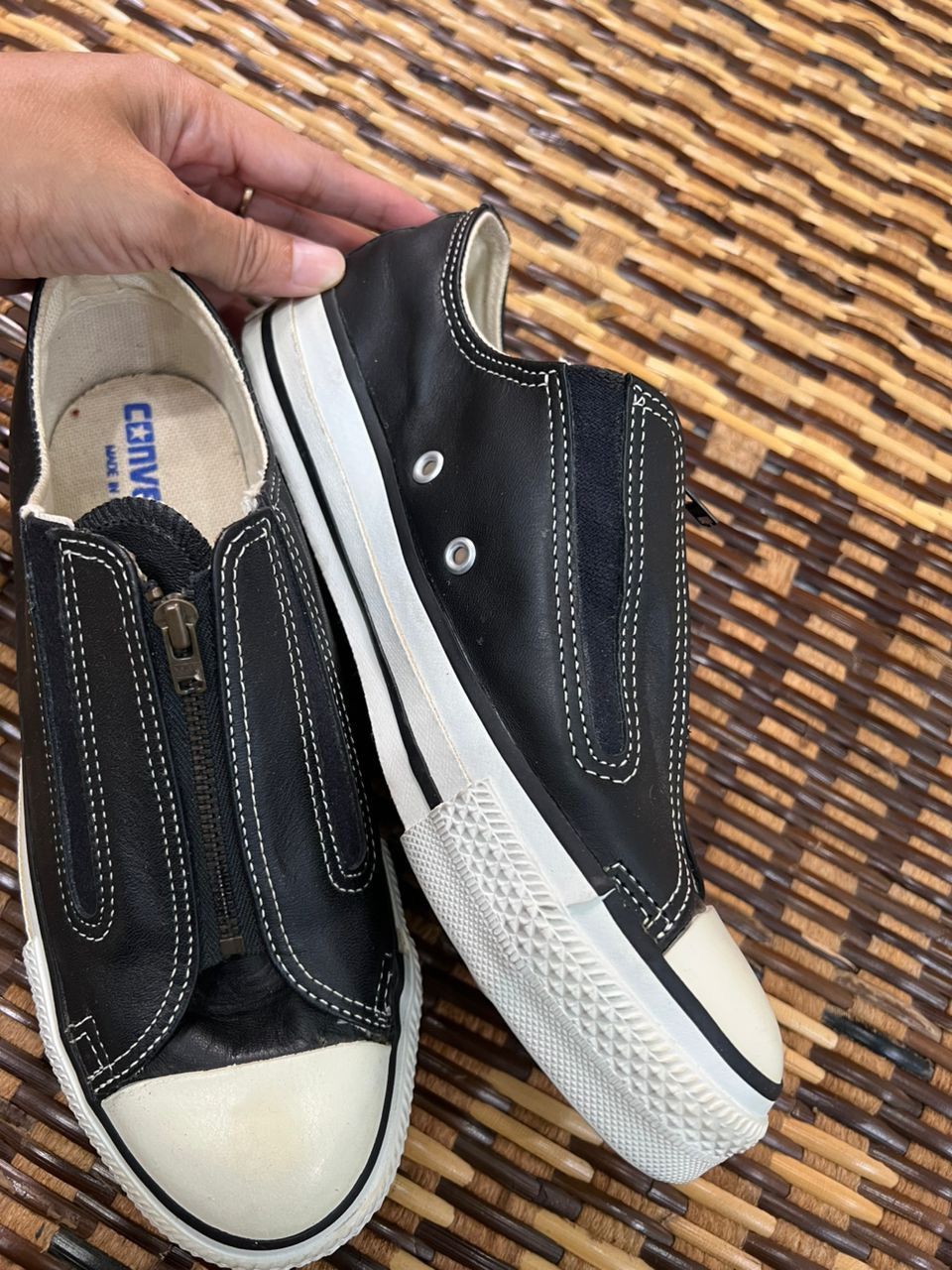 Converse Vintage Converse All Star Z sneaker in black leather Size US 4.5 / IT 34.5 - 5 Thumbnail